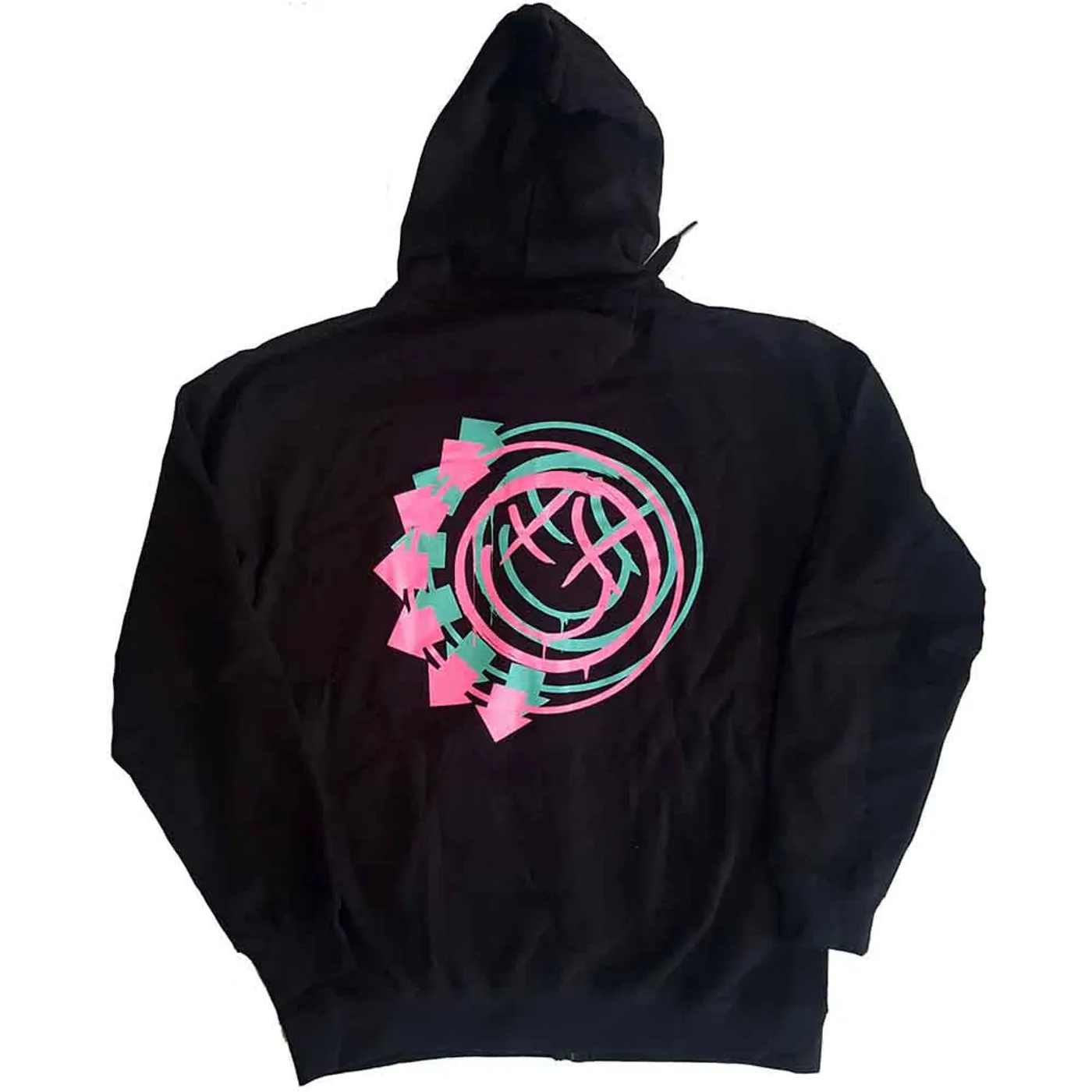 Blink-182 Zip Hoodie - Double Six Arrow Smile