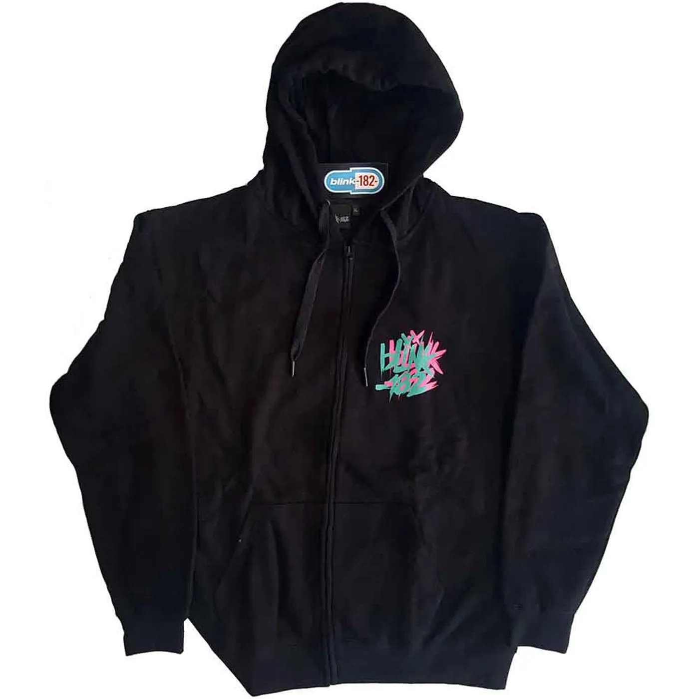 Blink-182 Zip Hoodie - Double Six Arrow Smile