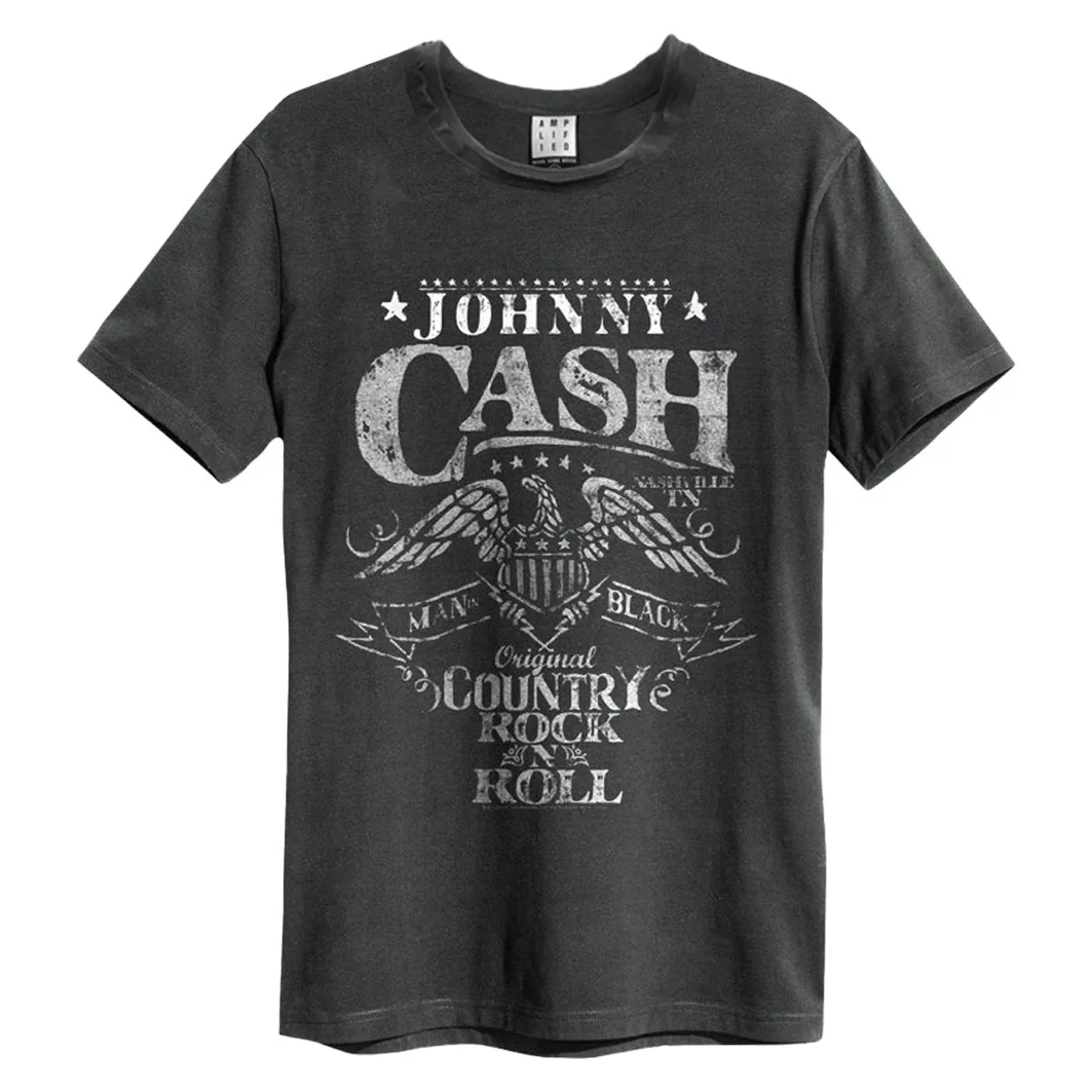 Johnny Cash T Shirt - Eagle Amplified Vintage