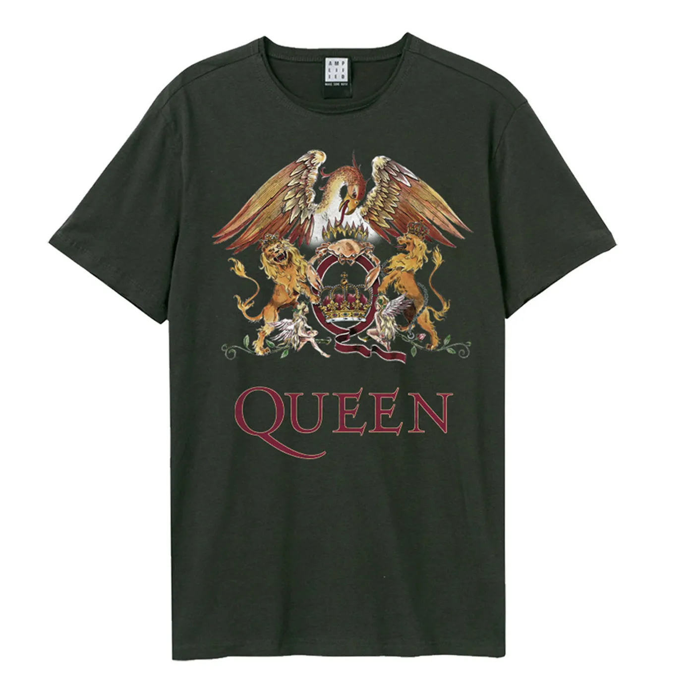 Queen T Shirt - Royal Crest Amplified Vintage