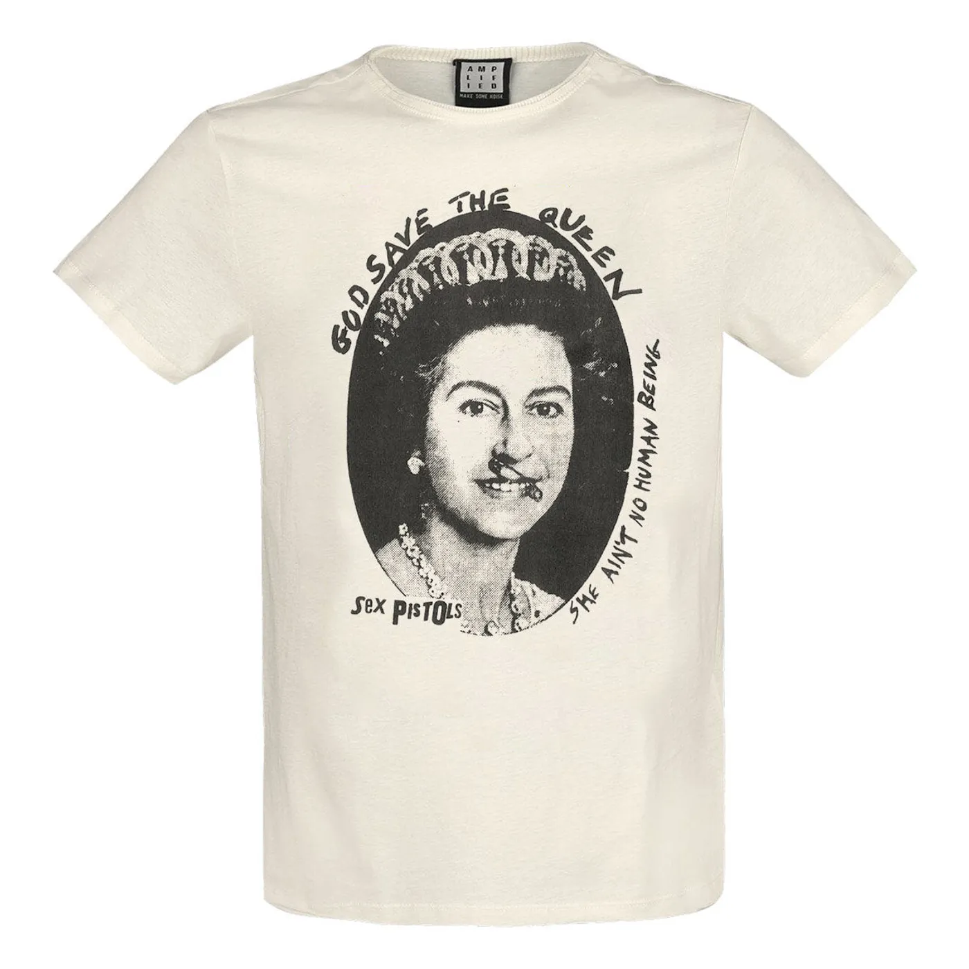 Sex Pistols T Shirt - God Save The Queen Amplified Vintage