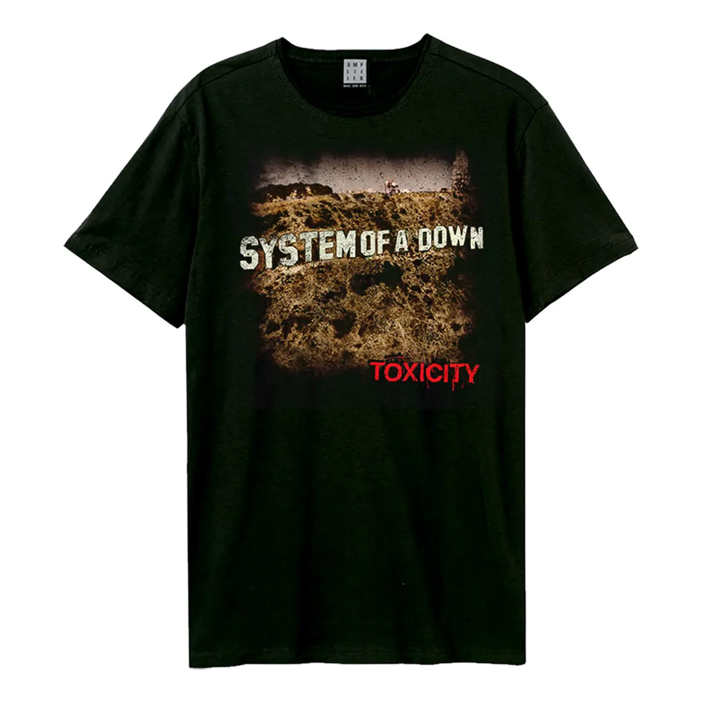 System Of A Down T Shirt - Toxicity Amplified Vintage