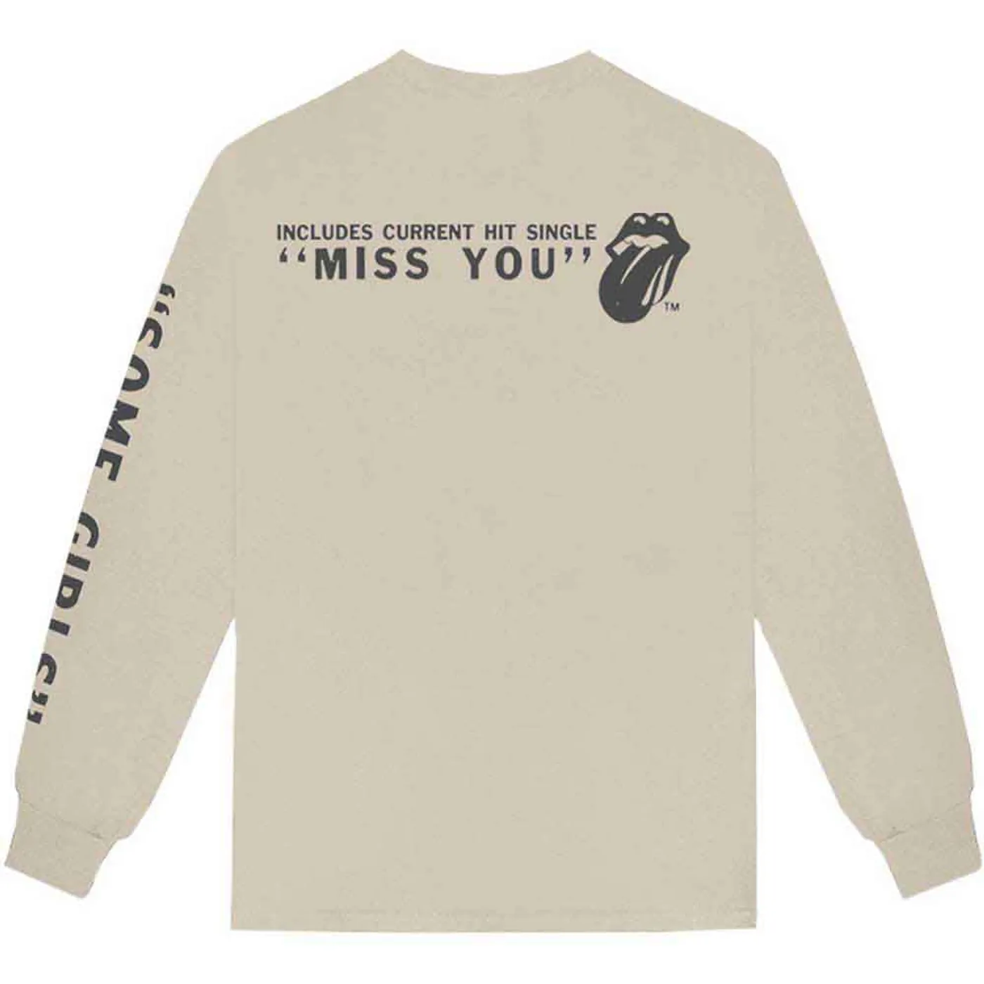 The Rolling Stones Long Sleeve T Shirt - Some Girls