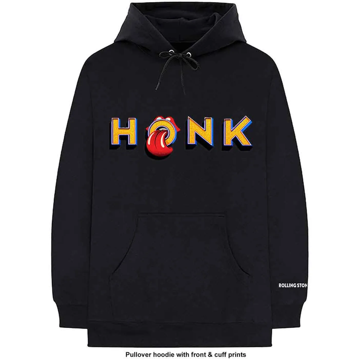 The Rolling Stones Hoodie - Honk Letters / Cuff