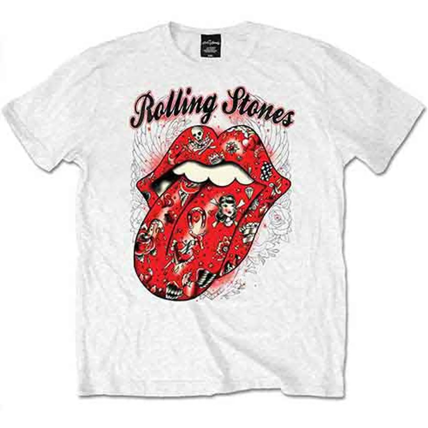 The Rolling Stones T Shirt - Tattoo Flash