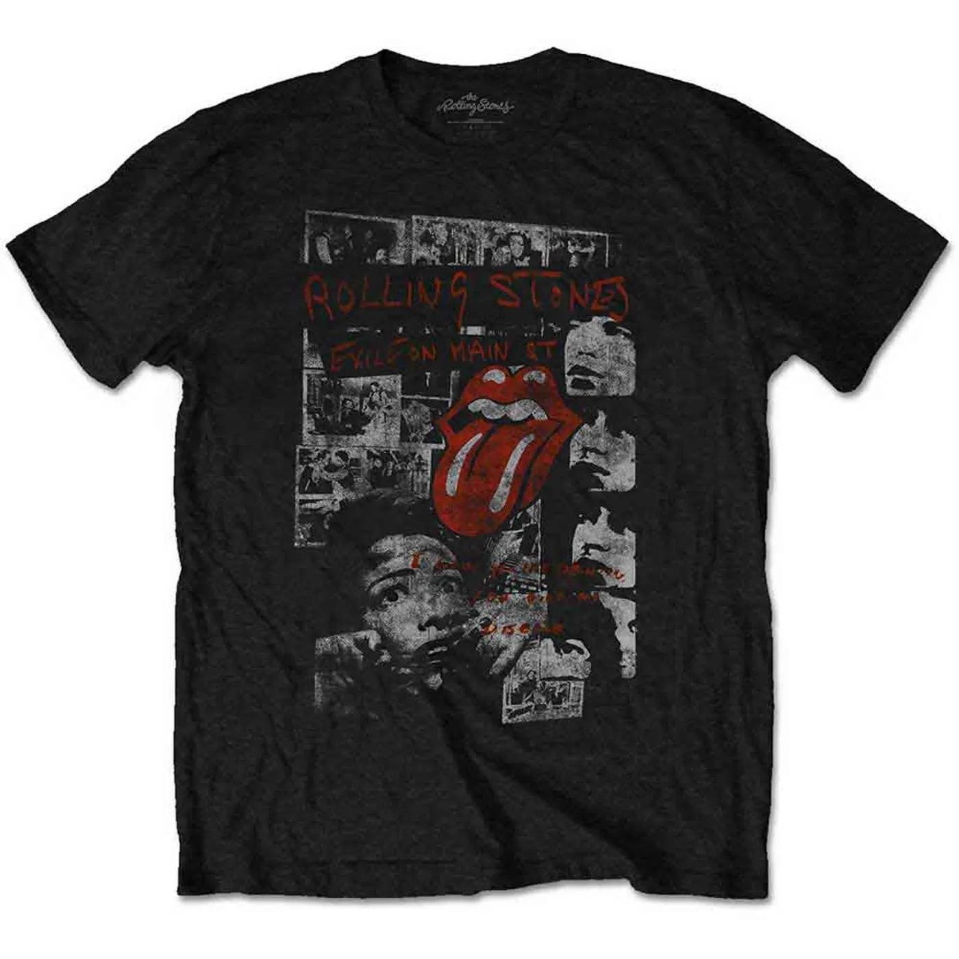 The Rolling Stones T Shirt - Elite Faded