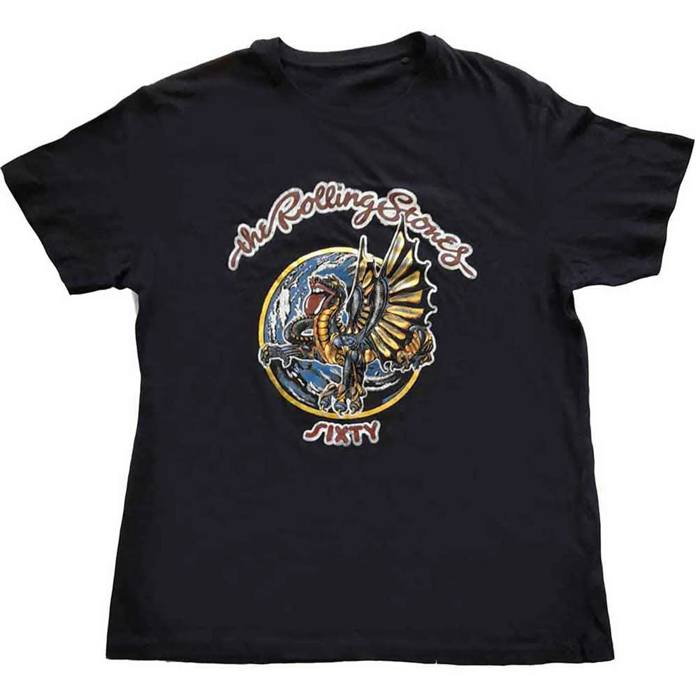 The Rolling Stones T Shirt - 60 Dragon Globe