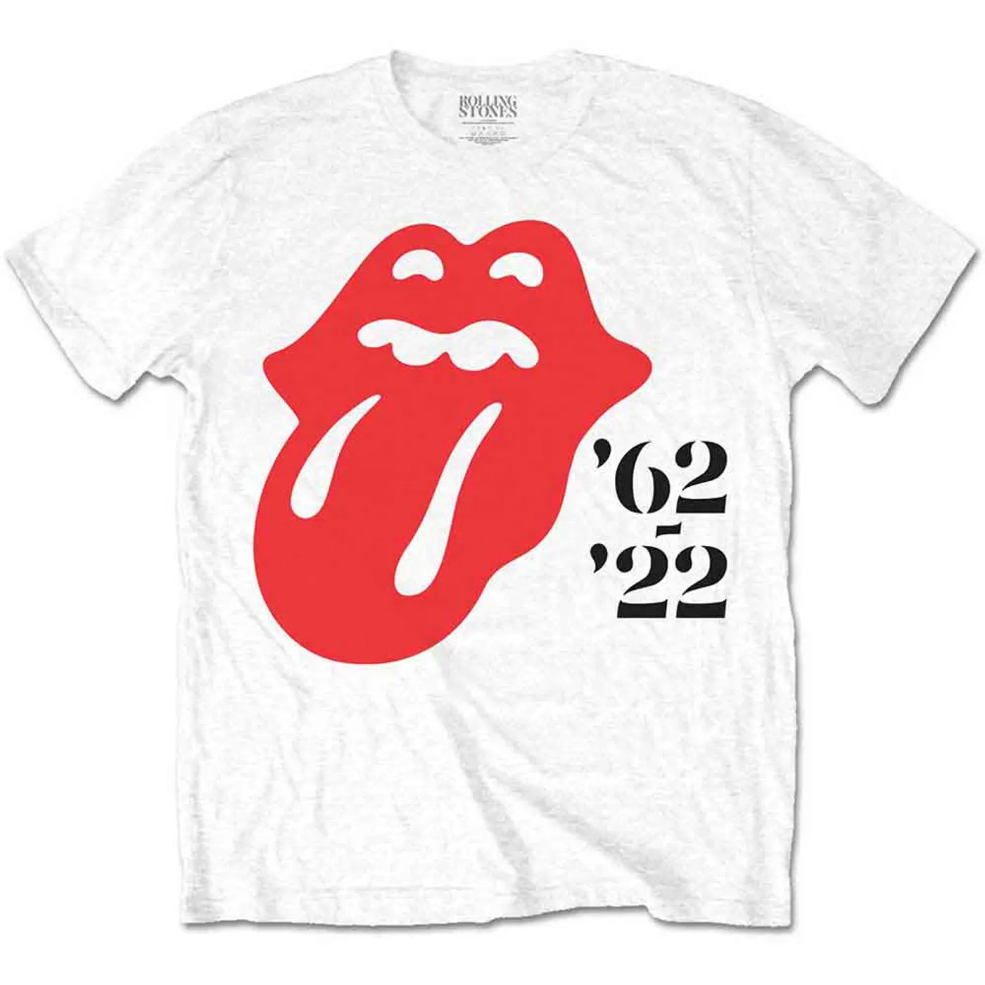 The Rolling Stones T Shirt - 60 '62-'22