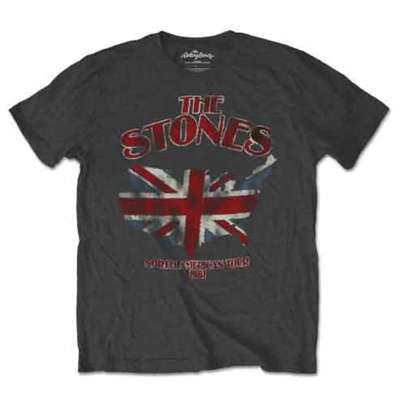 The Rolling Stones T Shirt - Union Jack US Map