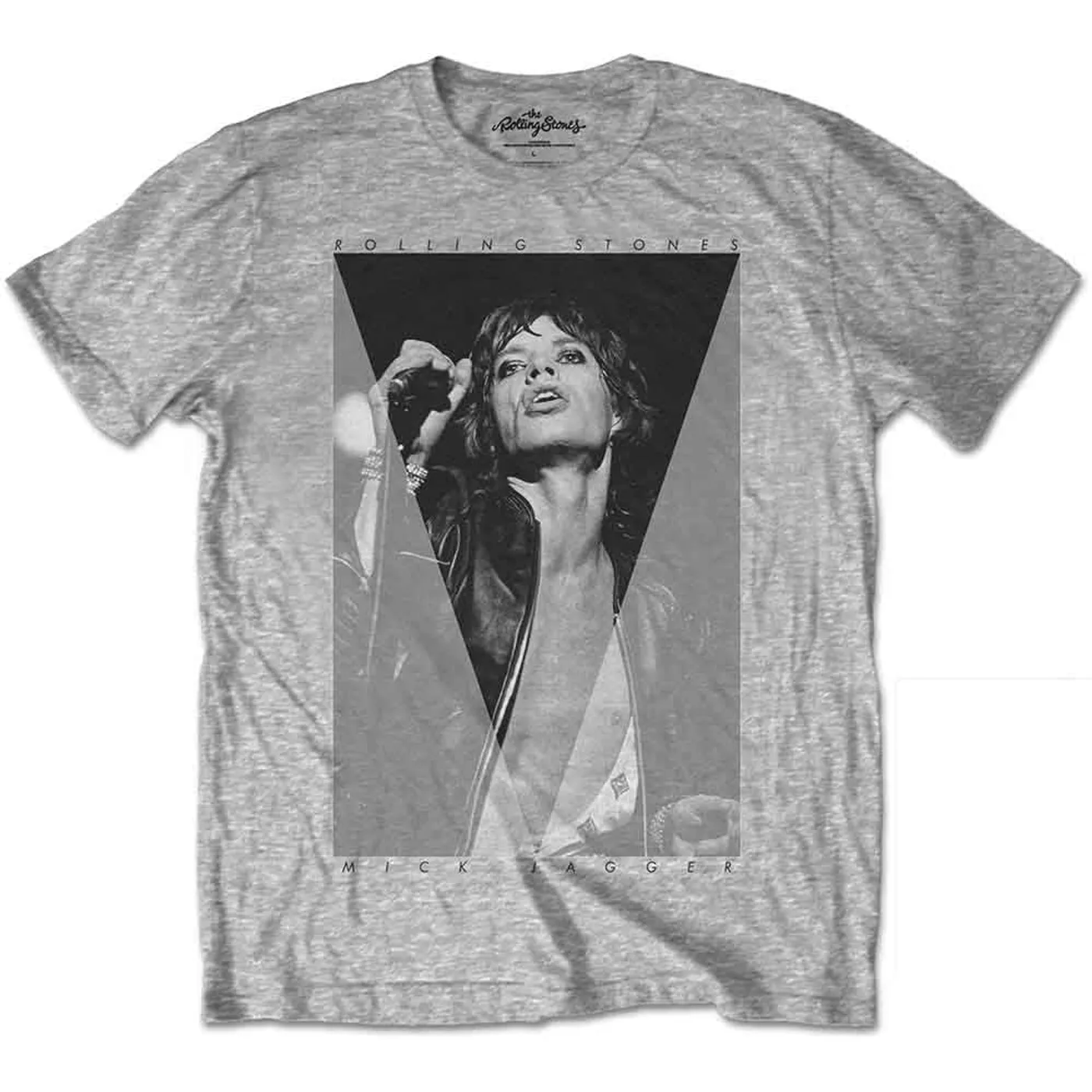 The Rolling Stones T Shirt - Mick Triangle