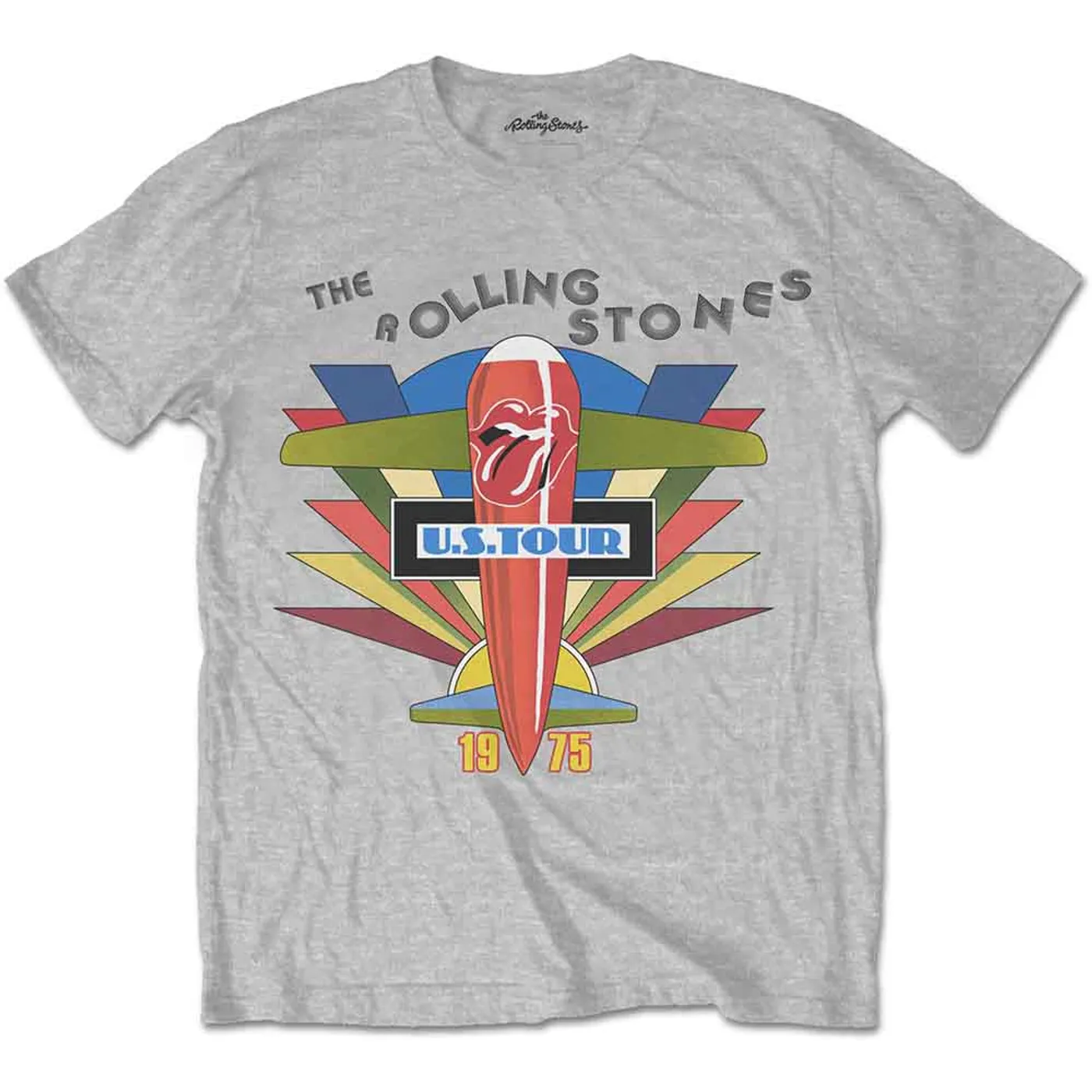 The Rolling Stones T Shirt - Retro US Tour 75