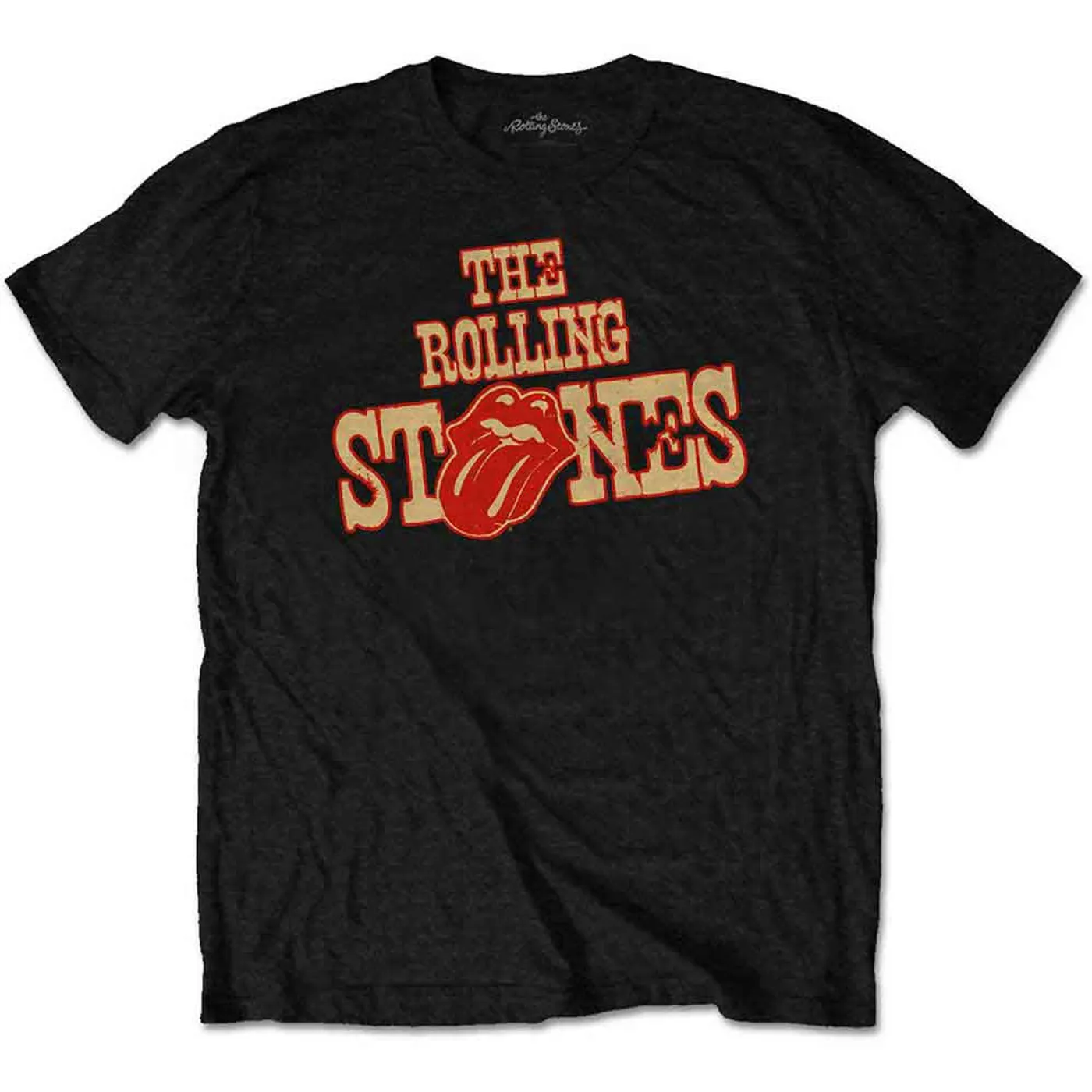 The Rolling Stones T Shirt - Wild West Logo