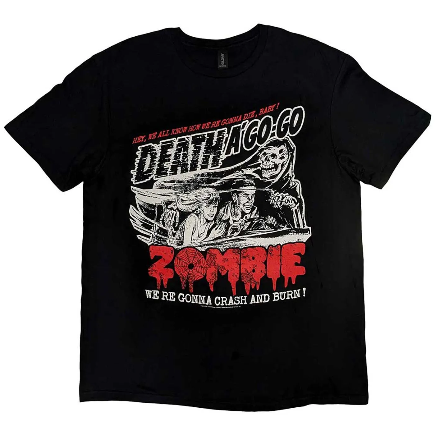Rob Zombie T Shirt - Zombie Crash