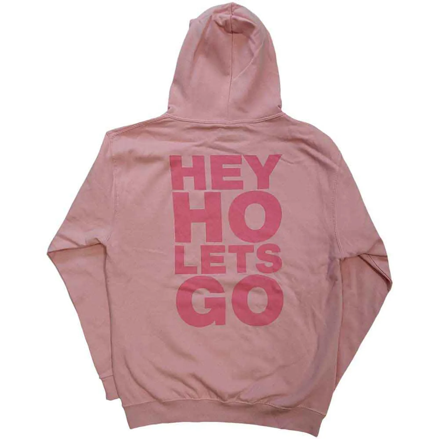 Ramones Hoodie - Pink Hey Ho Seal