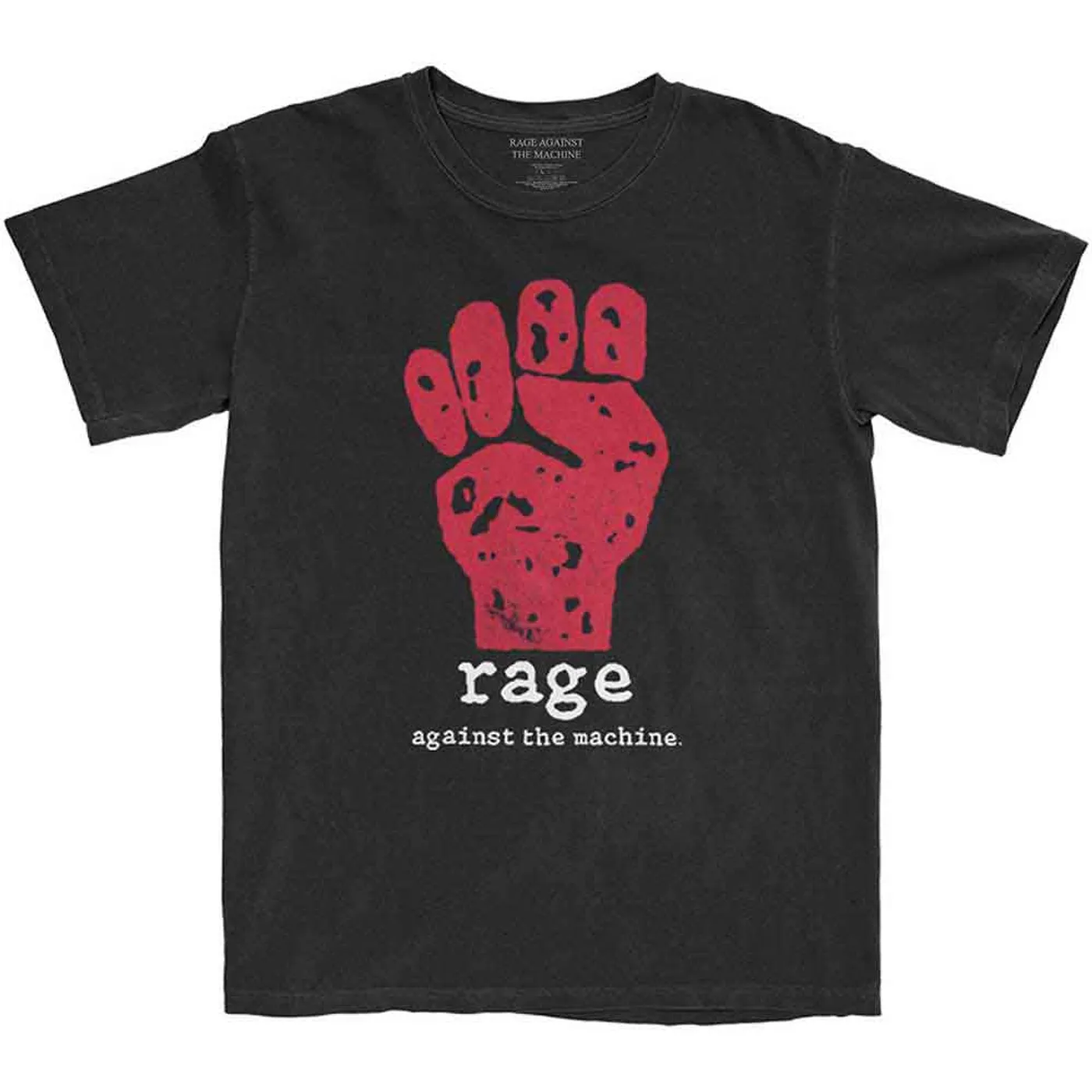 Rage Against The Machine T Shirt - Red Fist