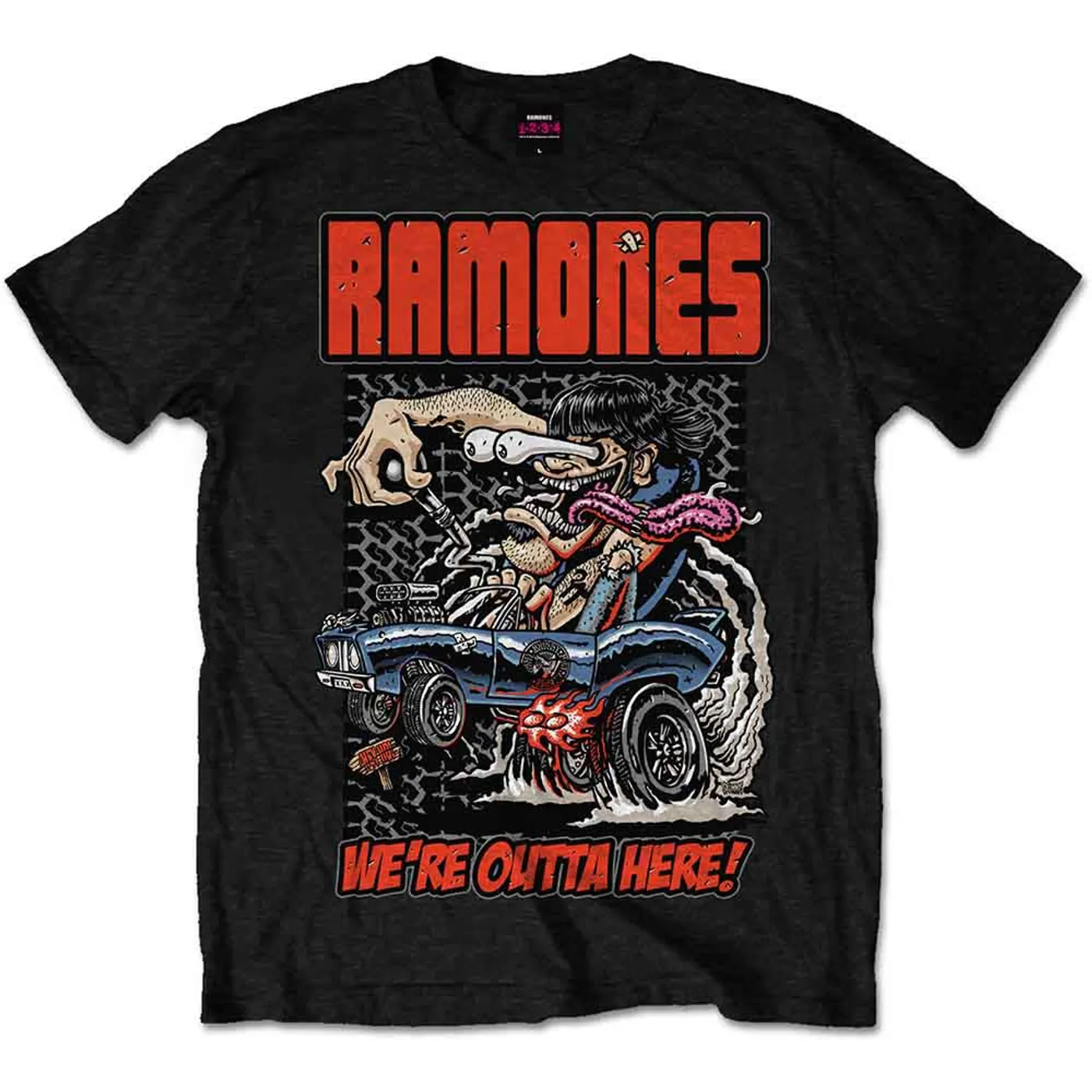 Ramones T Shirt - Outta Here