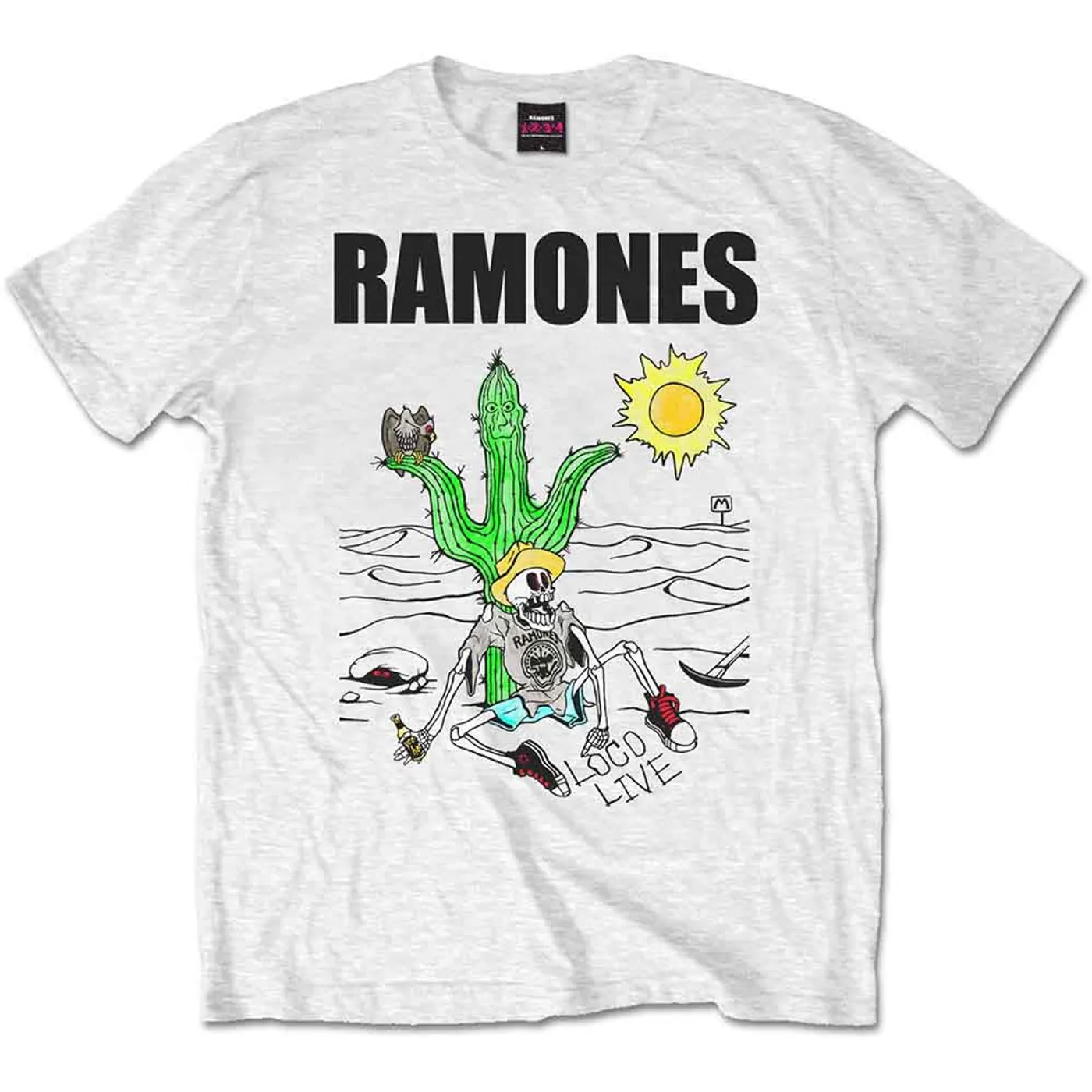 Ramones T Shirt - Loco Live