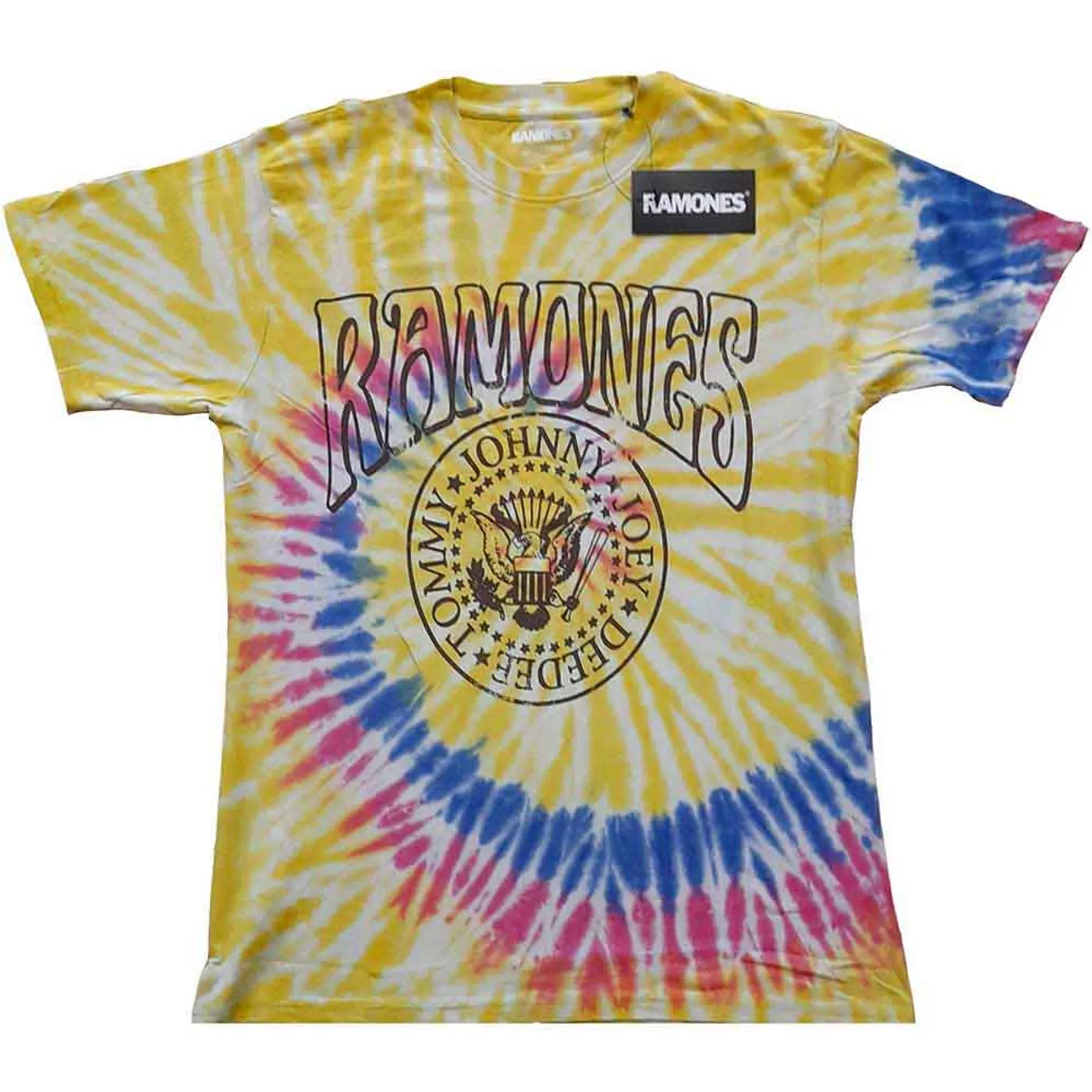 Ramones T Shirt - Crest Psych
