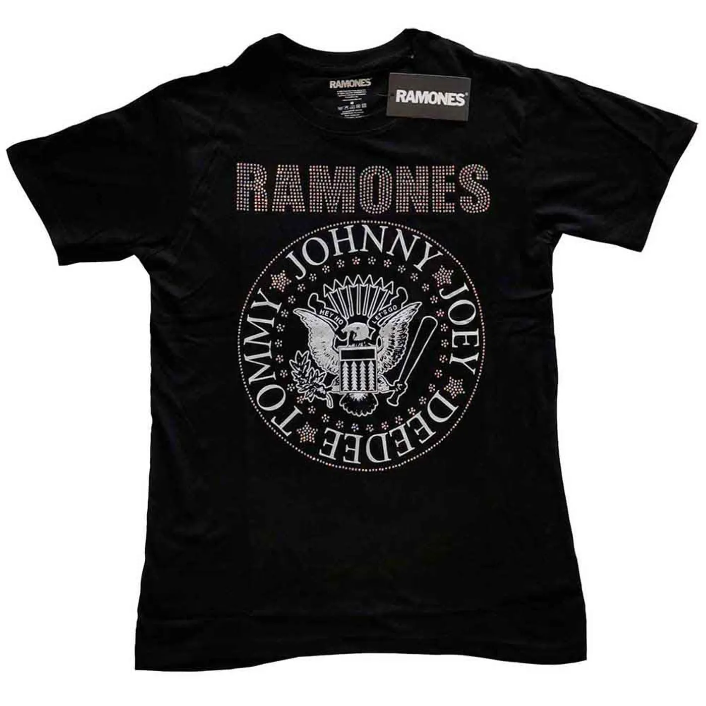 Ramones T Shirt - Presidential Seal Diamante