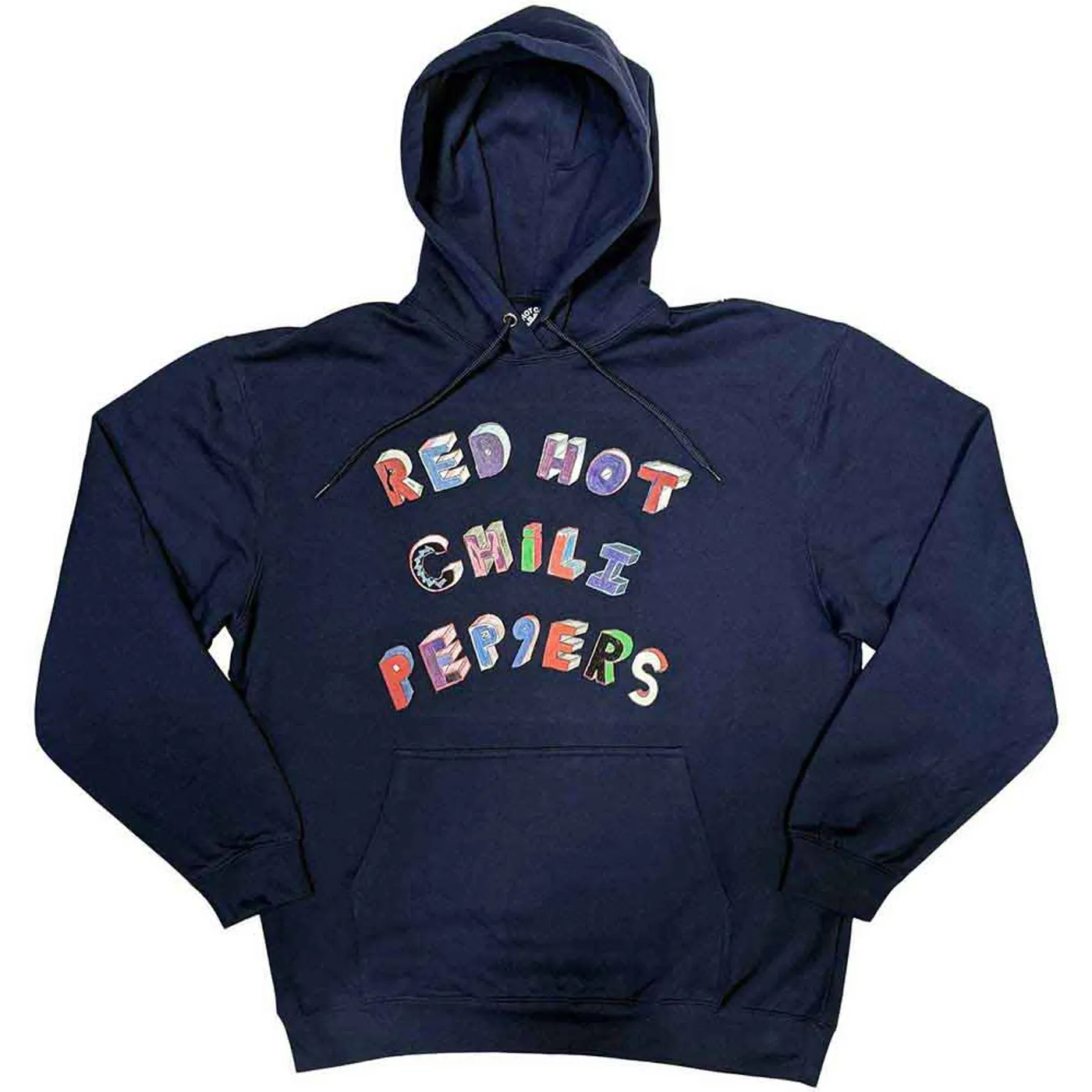 Red Hot Chili Peppers Hoodie - Colourful Letters