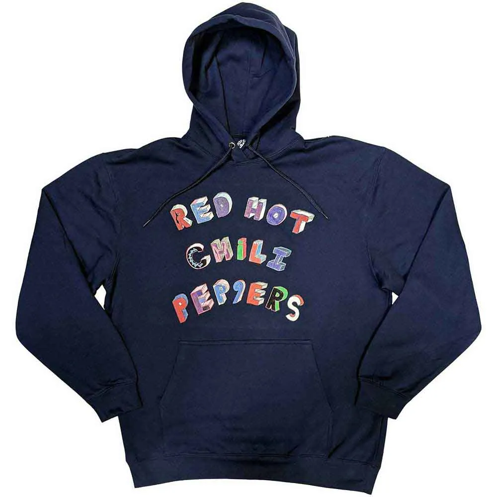 Hoodie - Colourful Letters