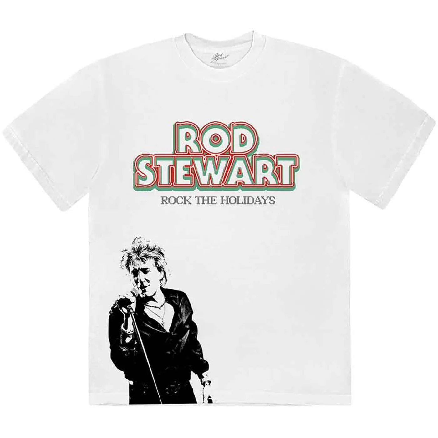 Rod Stewart T Shirt - Rock The Holidays