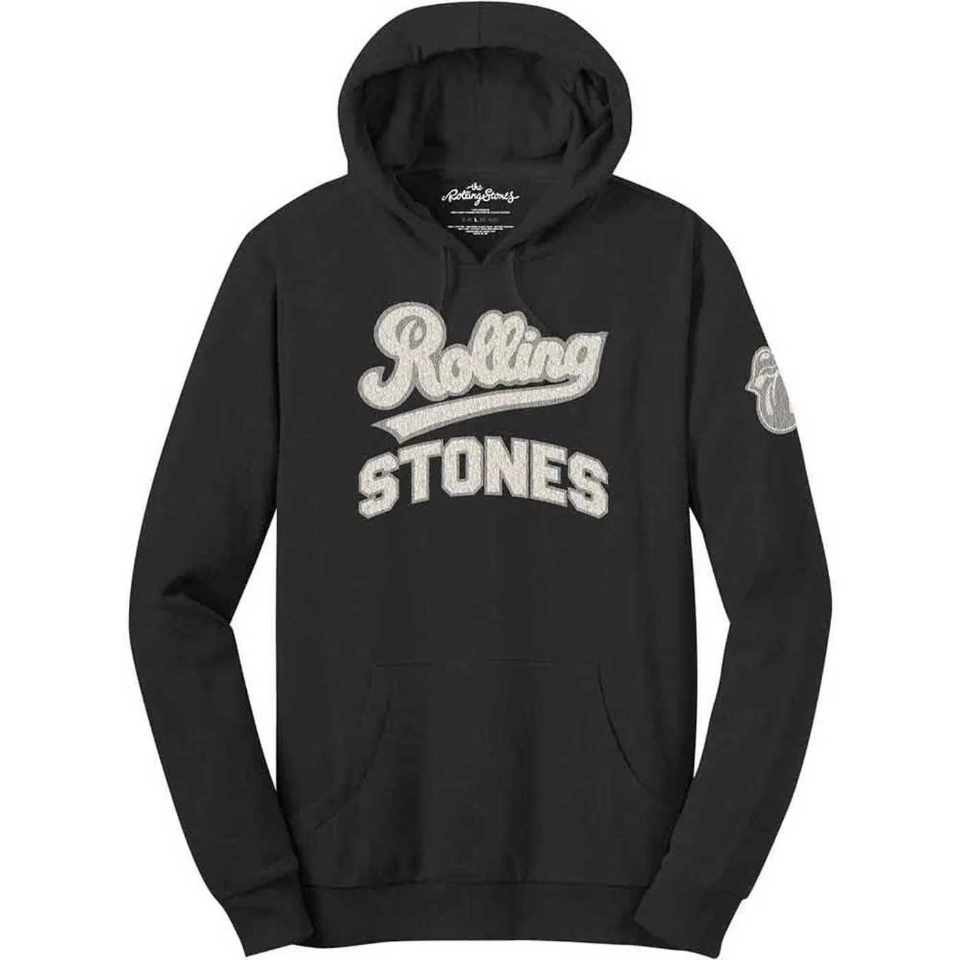 The Rolling Stones Hoodie - Team Logo & Tongue Applique