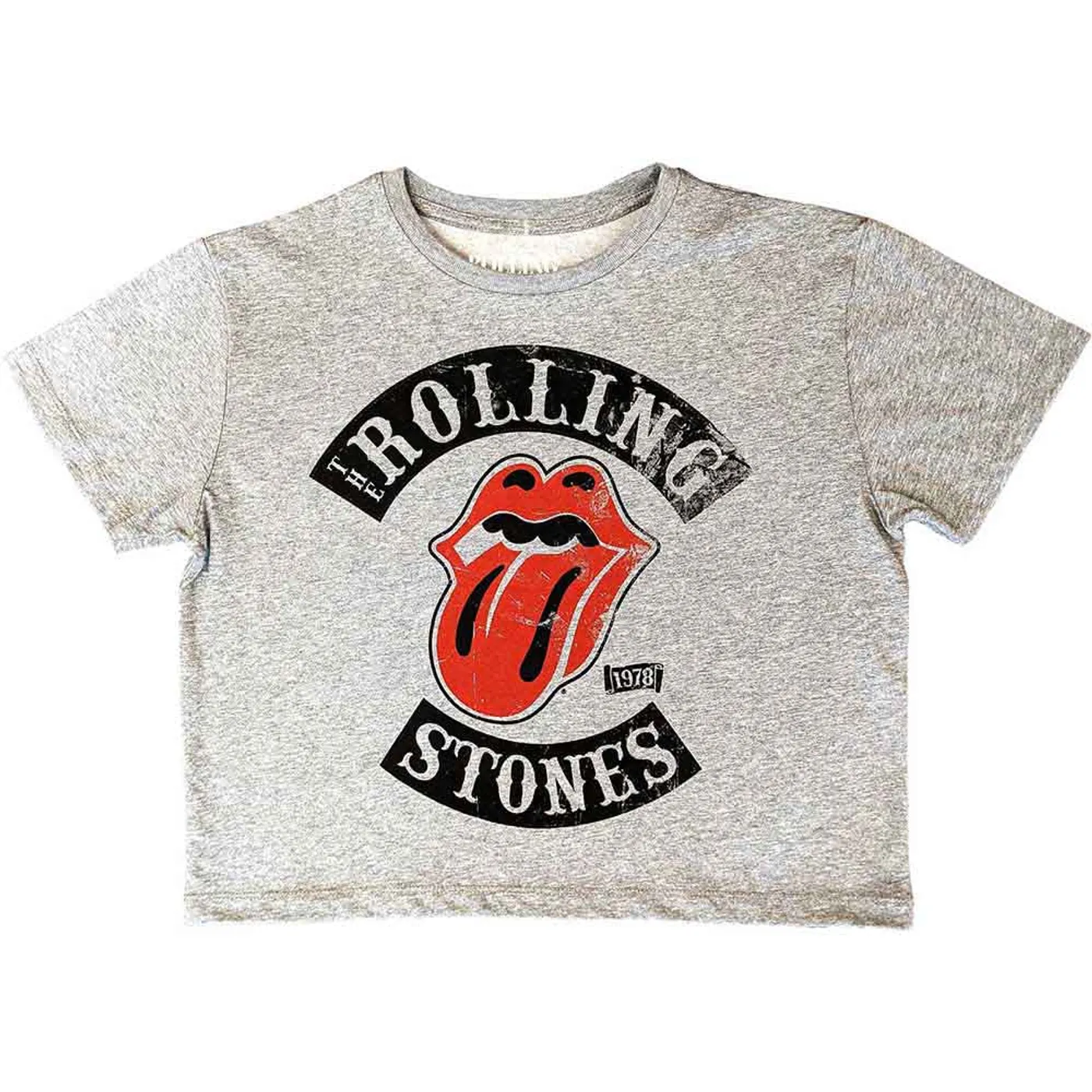 The Rolling Stones Women's Crop Top - Tour 78
