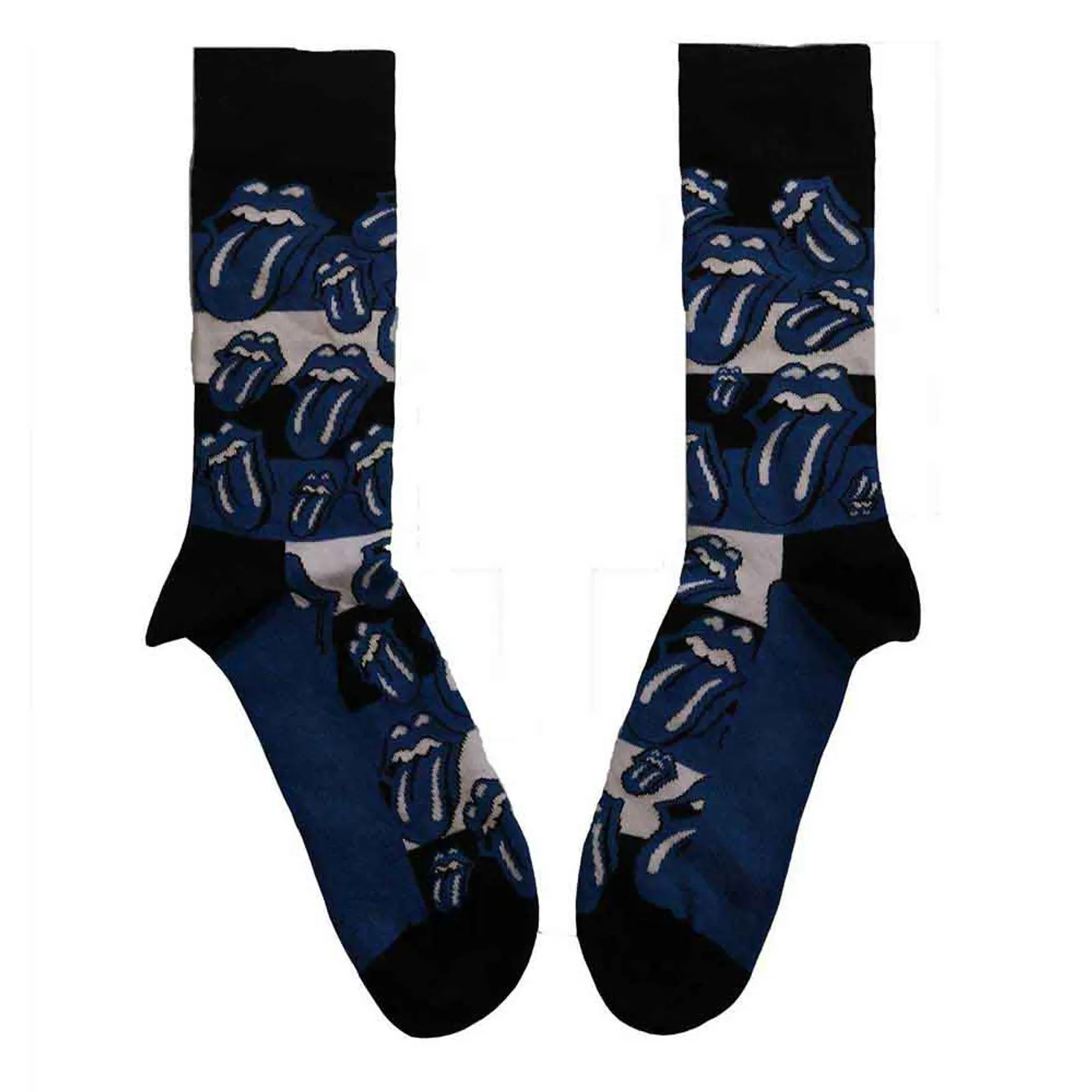 The Rolling Stones Ankle Socks - Blue Tongues
