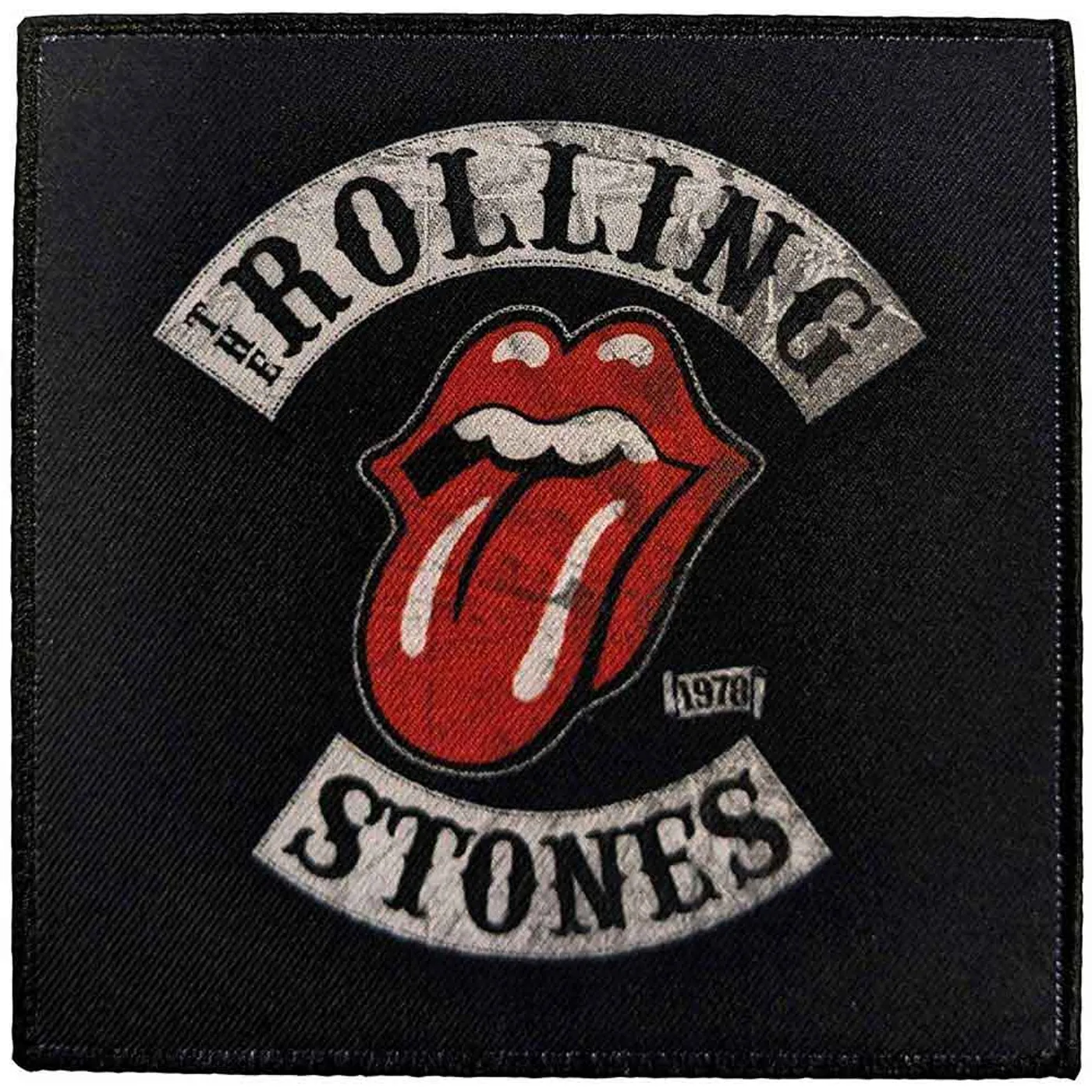 The Rolling Stones Patches - Woven Sew On - Tour '78