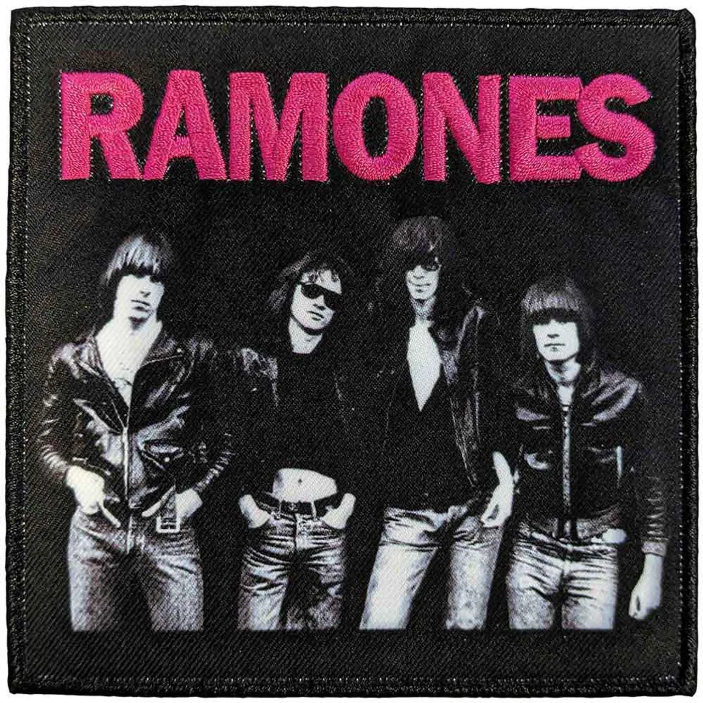Ramones Patches - Iron On - Band Photo