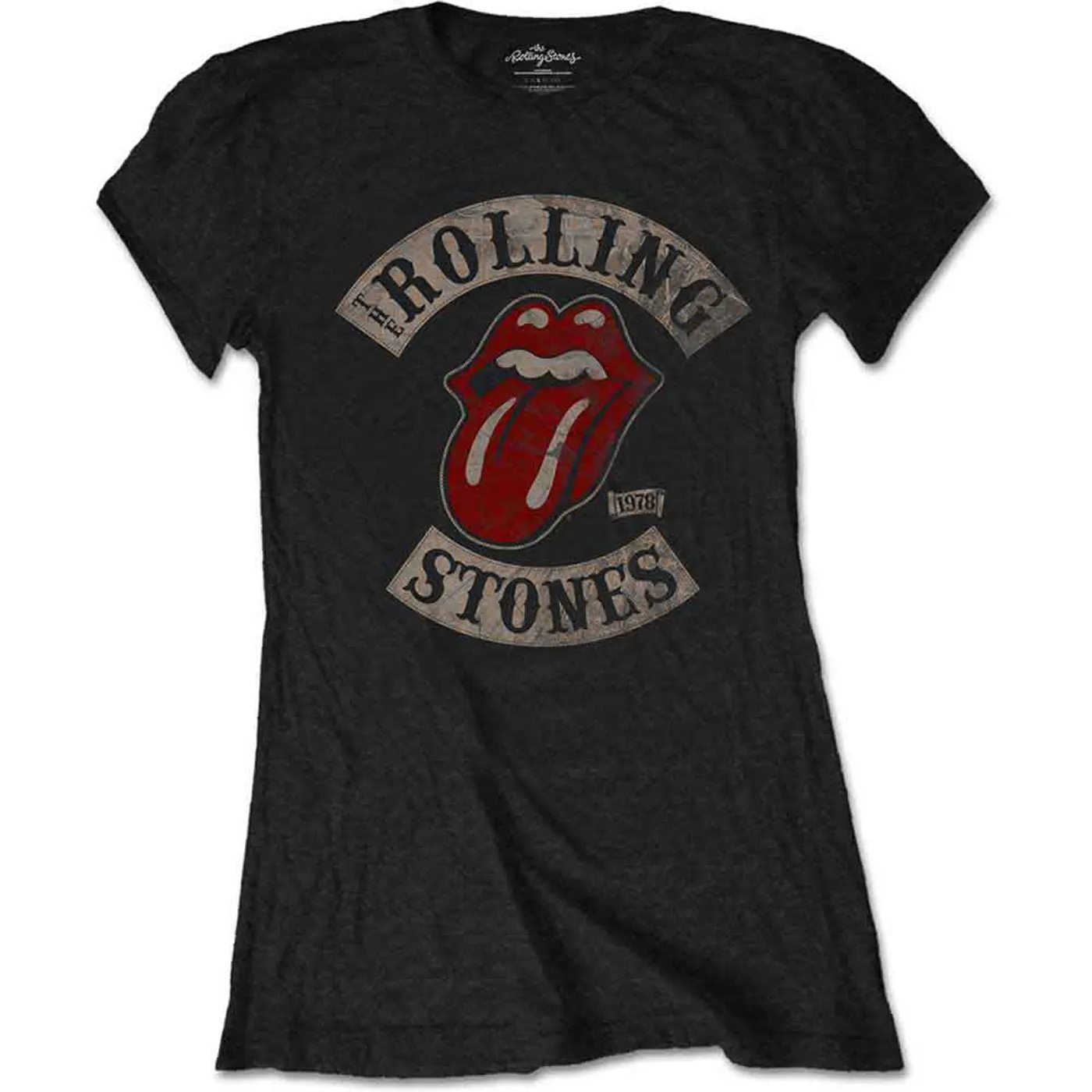The Rolling Stones Woman's T Shirt - Tour 78