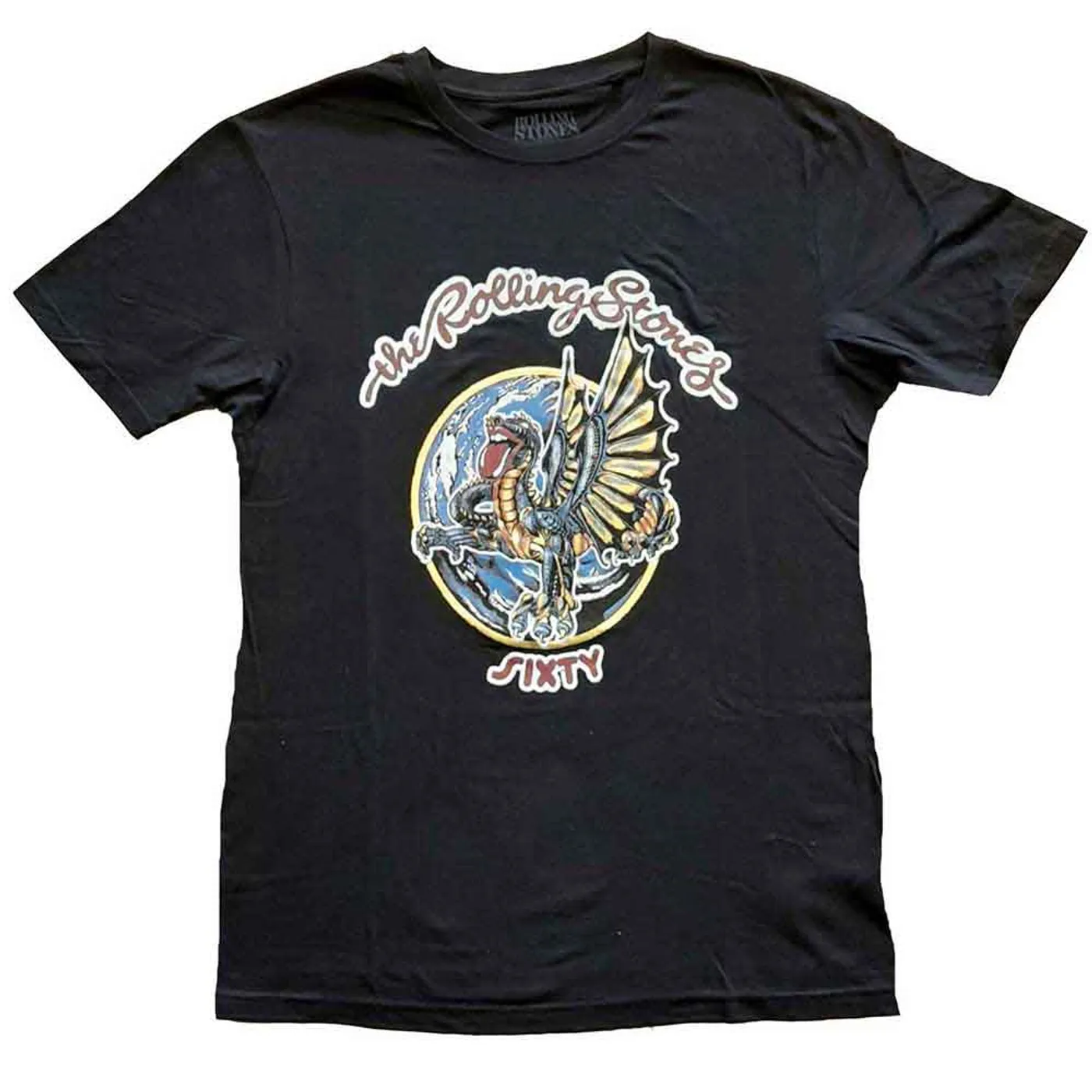 The Rolling Stones Woman's T Shirt - 60 Dragon Globe