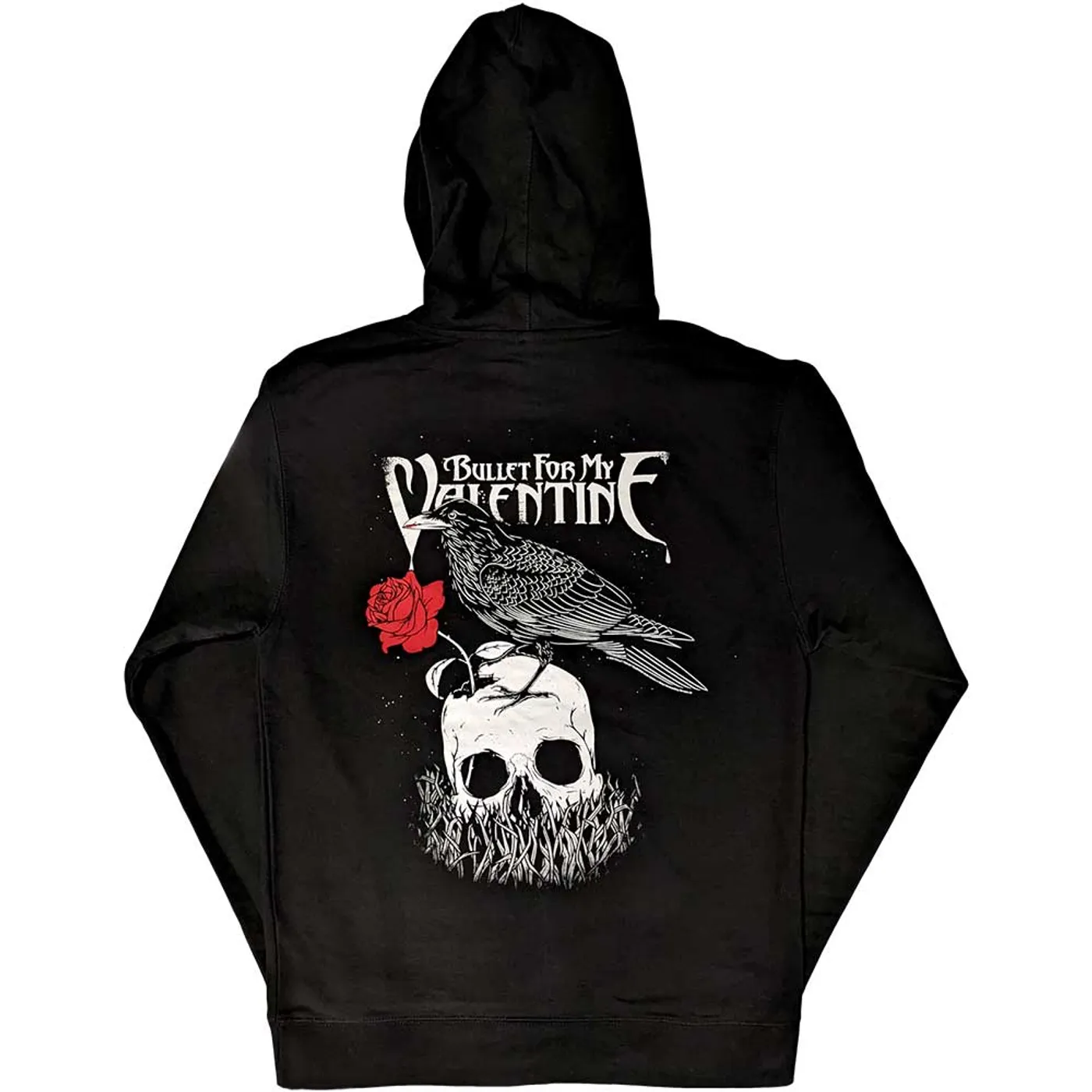 Bullet For My Valentine Hoodie - Logo & Raven