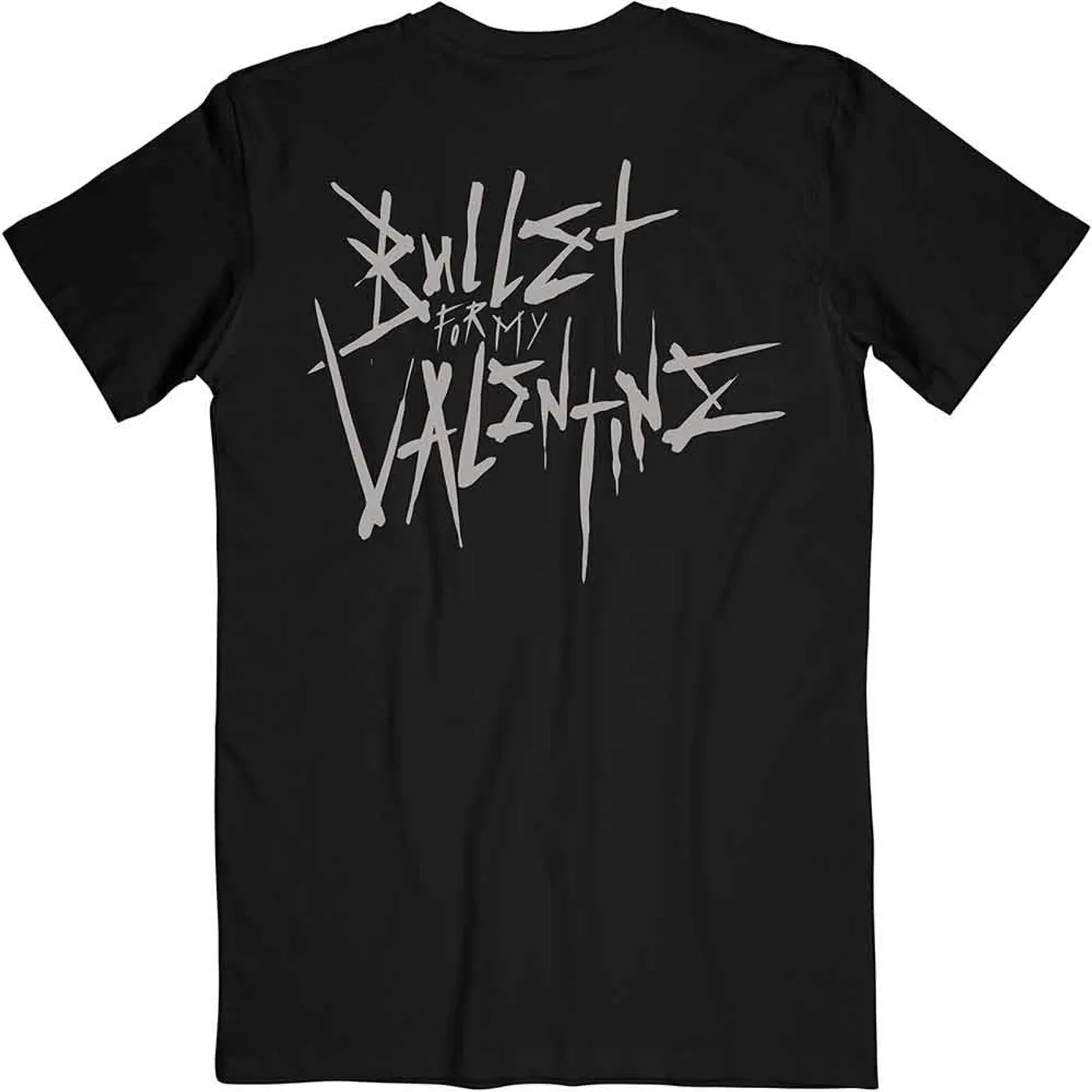 Bullet For My Valentine T Shirt - Album Cropped & Large Logo Back