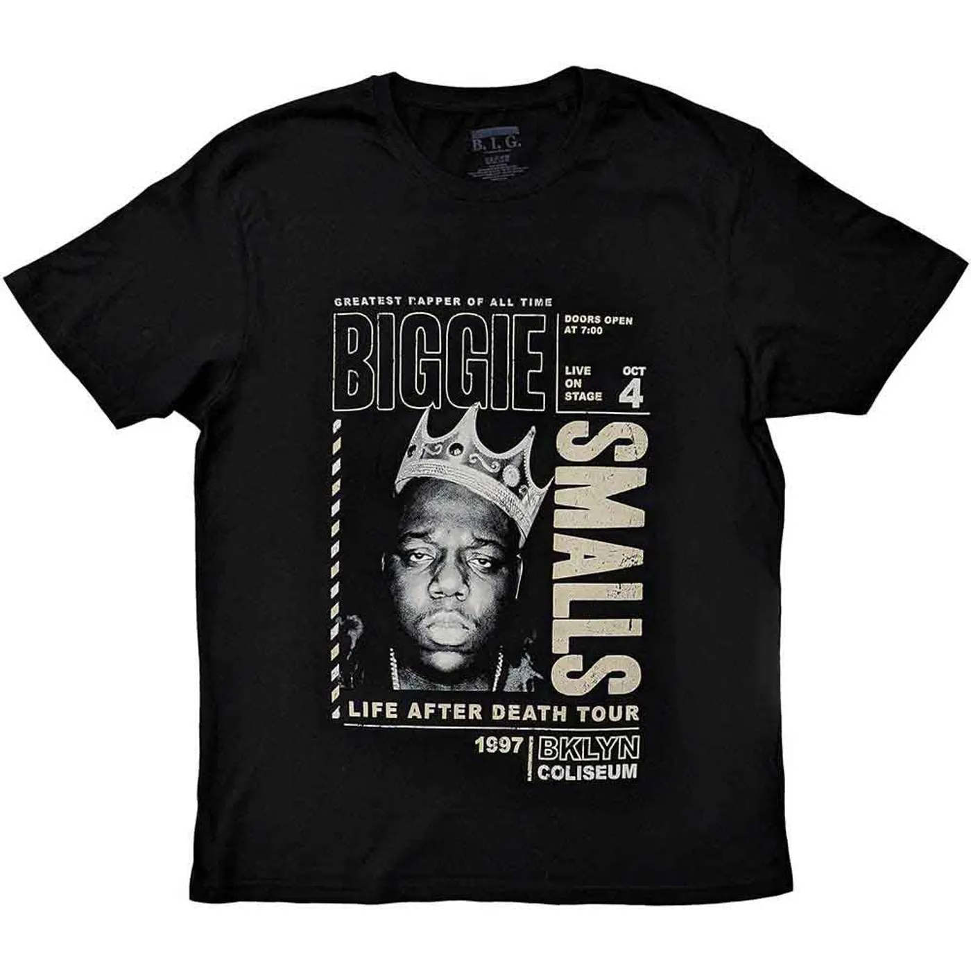 Biggie Smalls T Shirt - Life After Death Tour