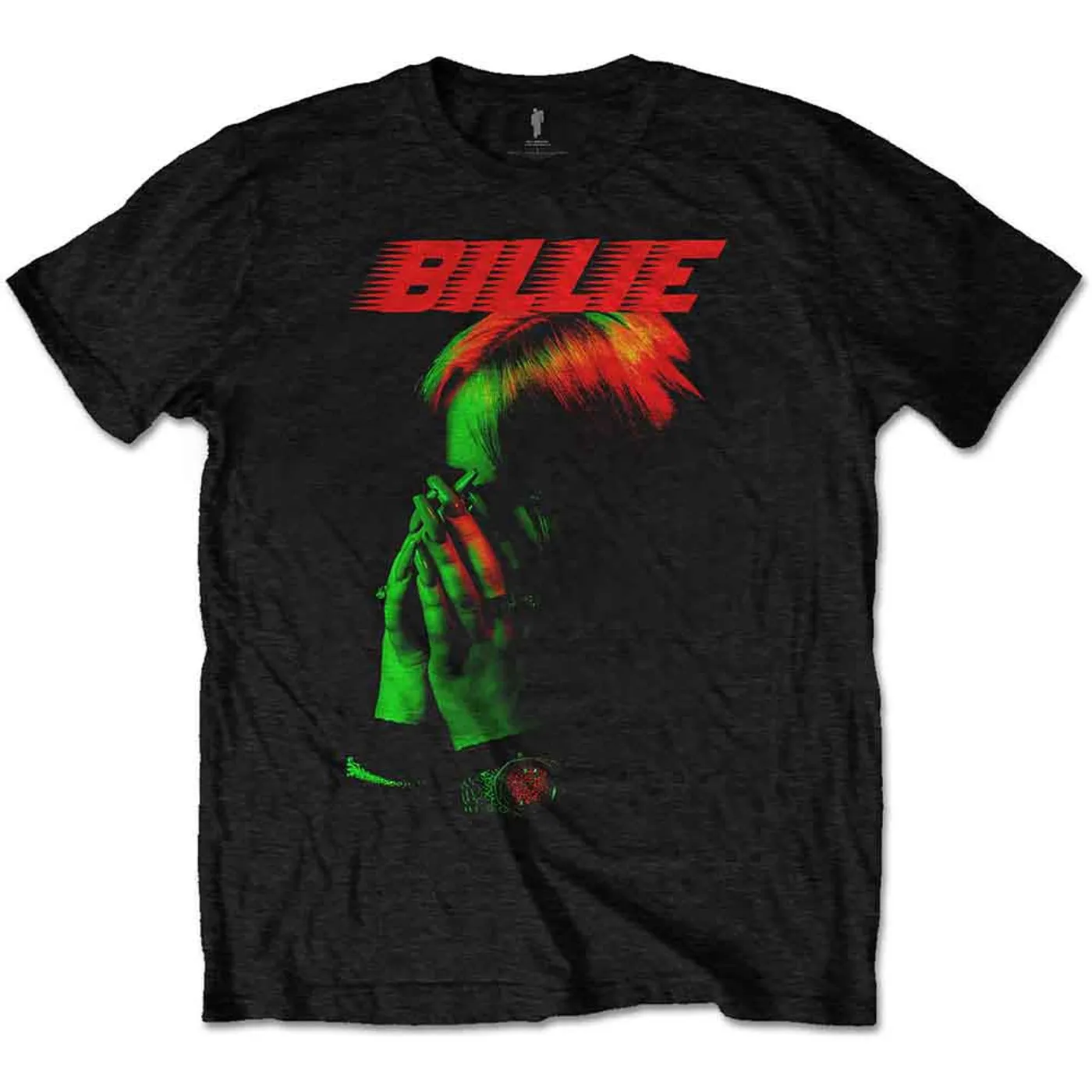 Billie Eilish T Shirt - Hands Face