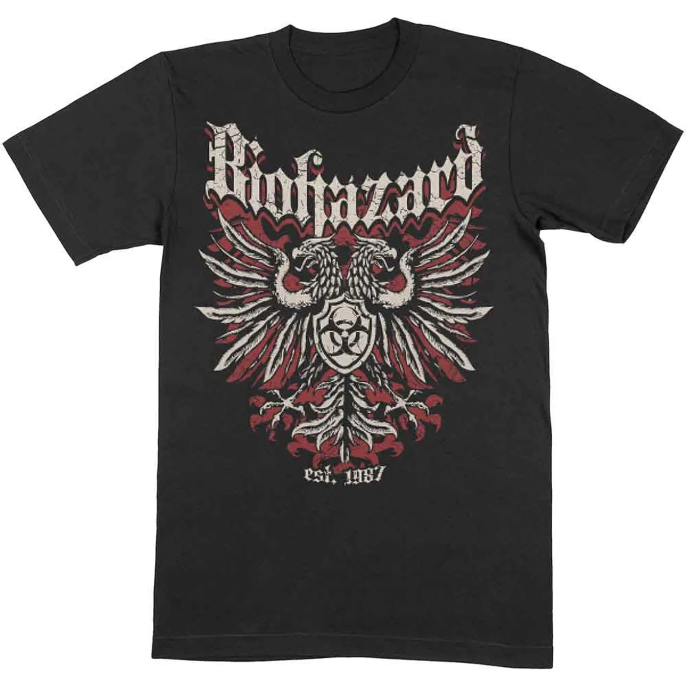 Biohazard T Shirt - Crest
