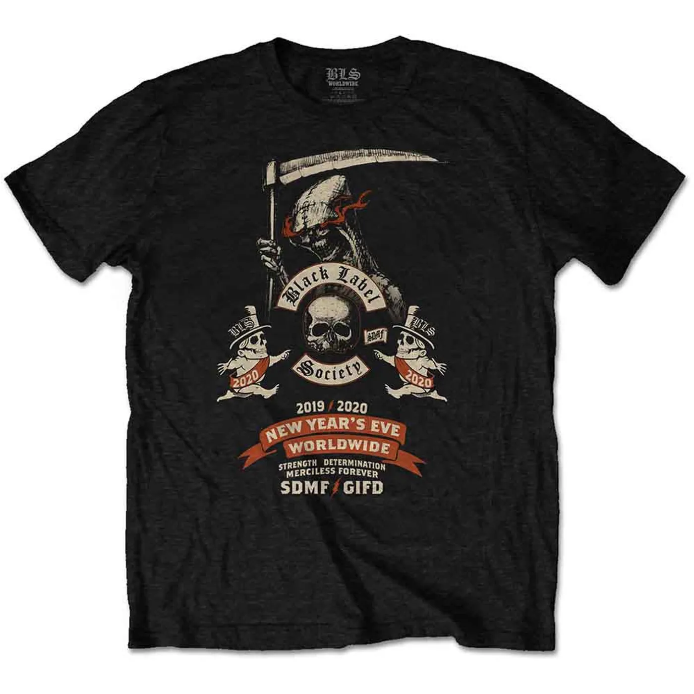 Black Label Society T Shirt - New Years Eve