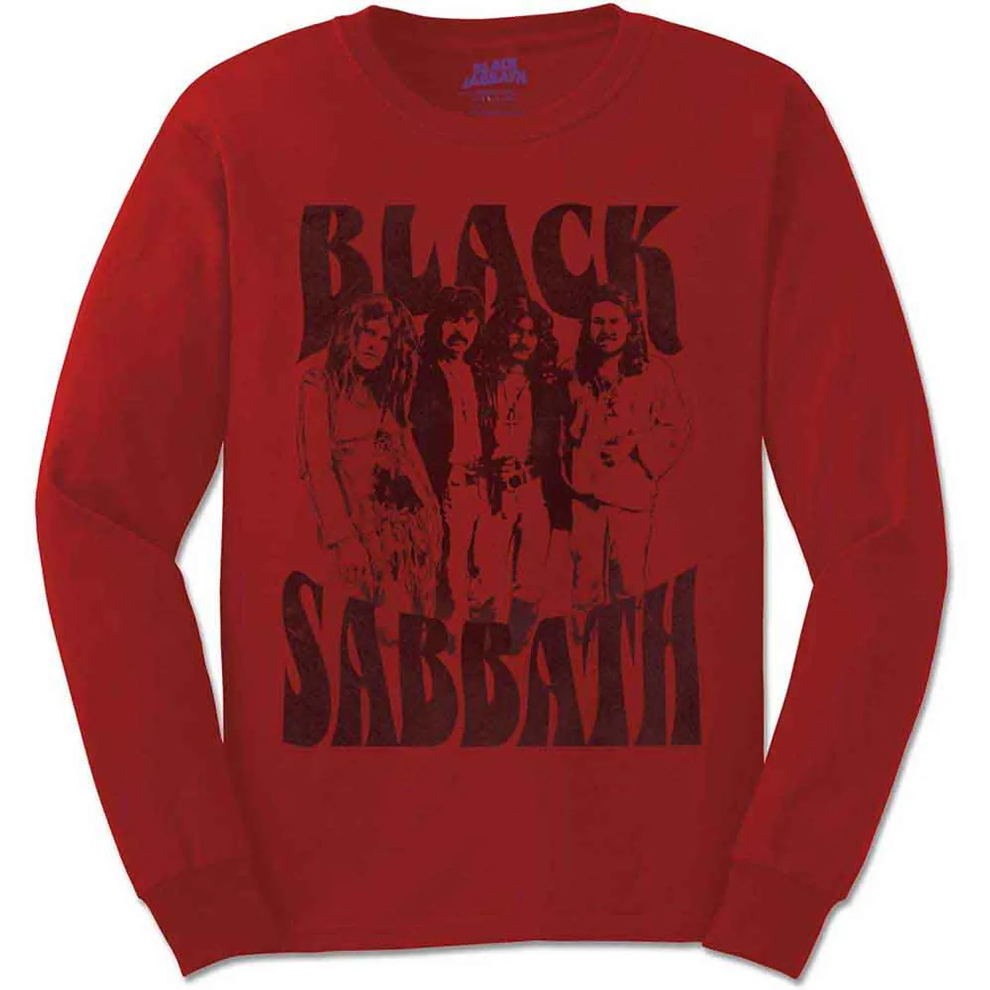 Black Sabbath Long Sleeve T Shirt - Band and Logo