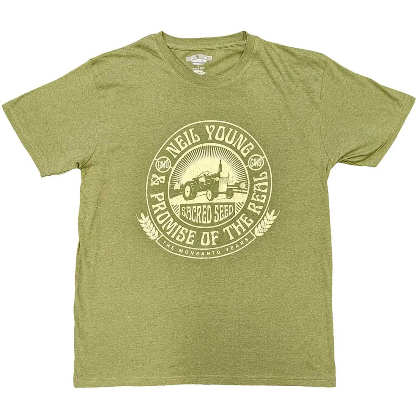 Neil Young T Shirt - Tractor Seal