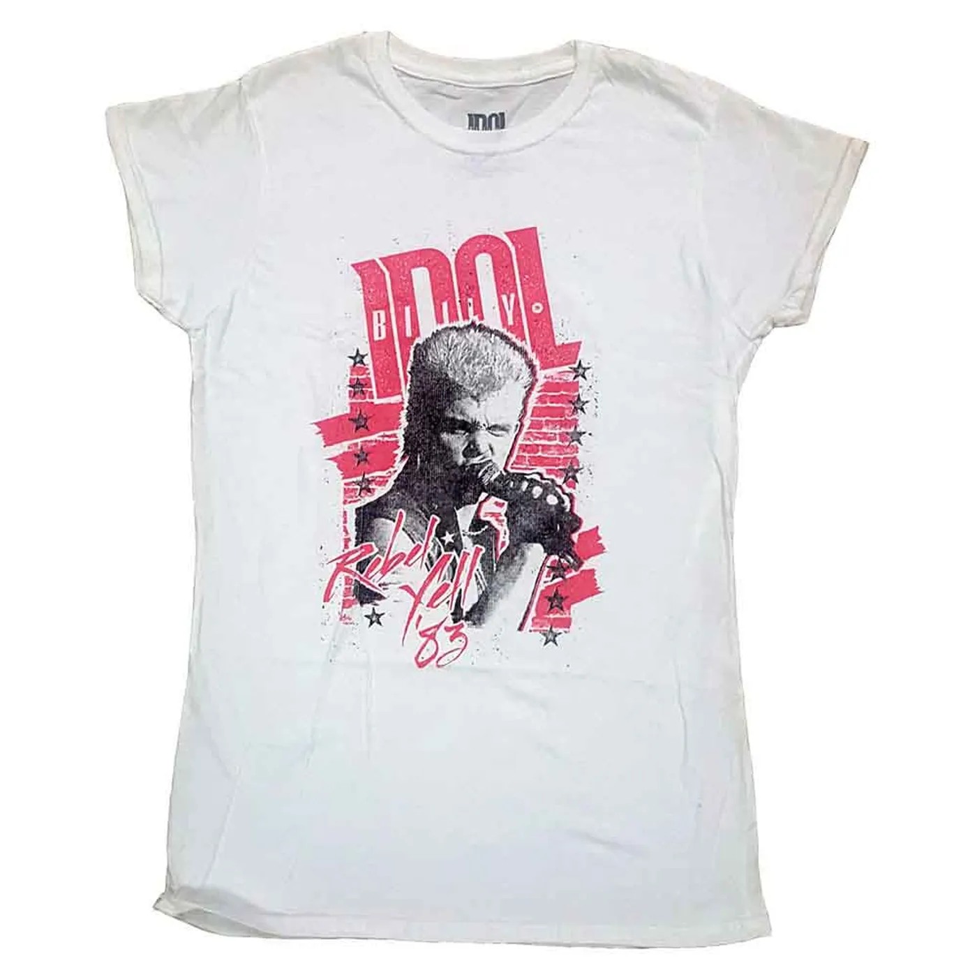 Billy Idol Woman's T Shirt - Rebel Yell