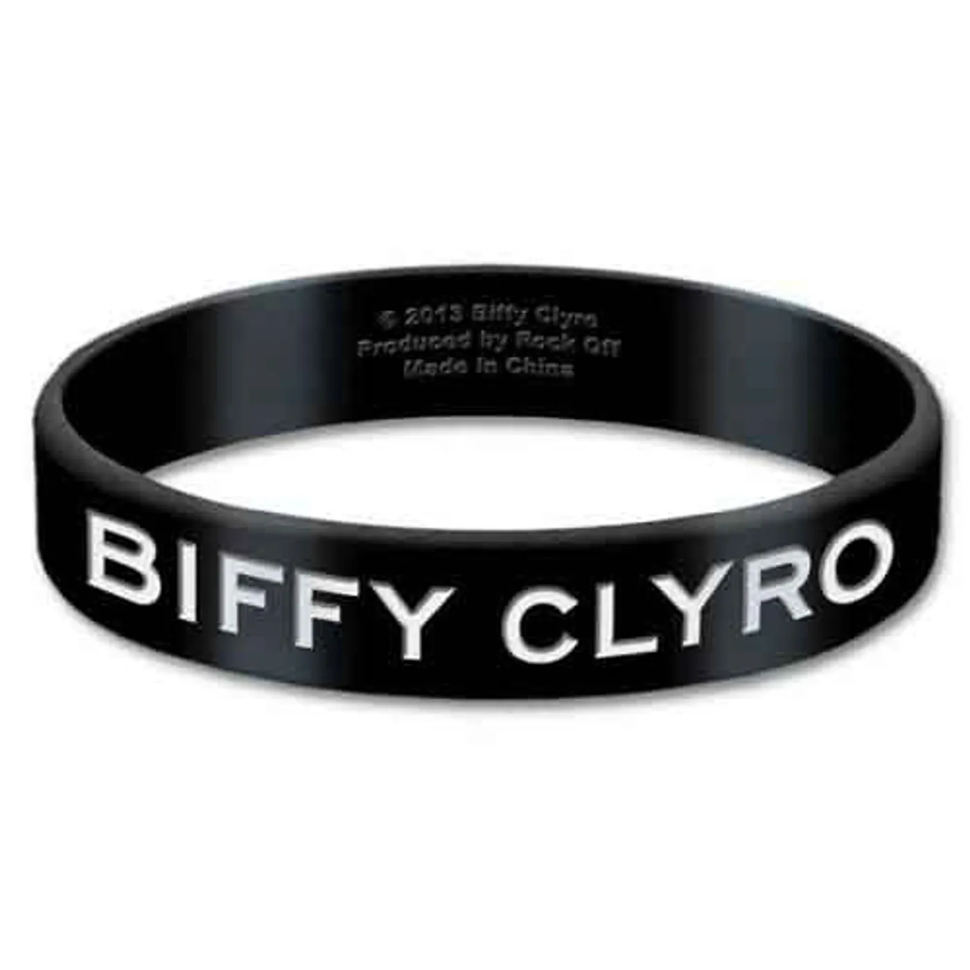 Biffy Clyro Wrist Bands Rubber Gummy - Logo