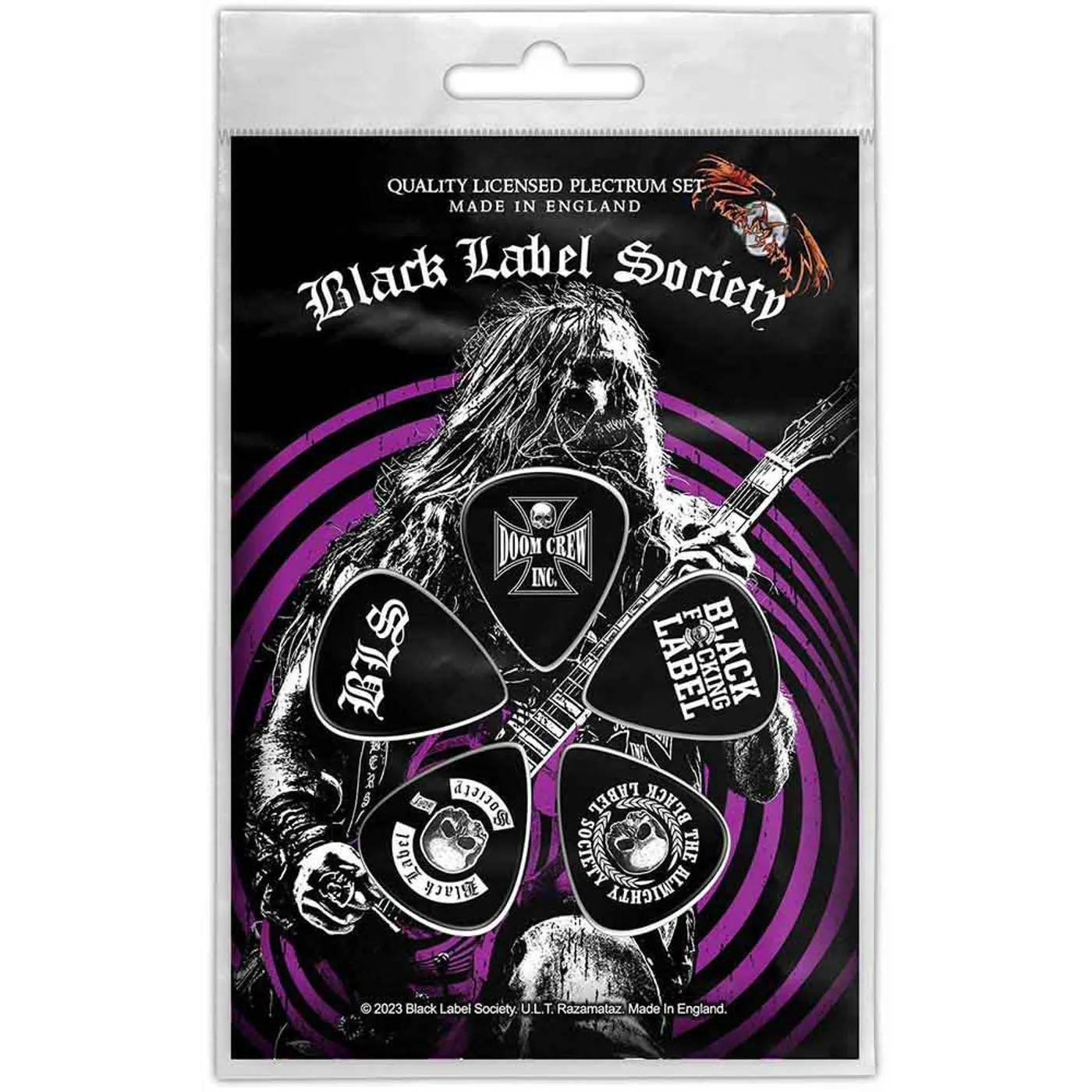 Black Label Society Plectrum Multi-pack - Zakk Wylde