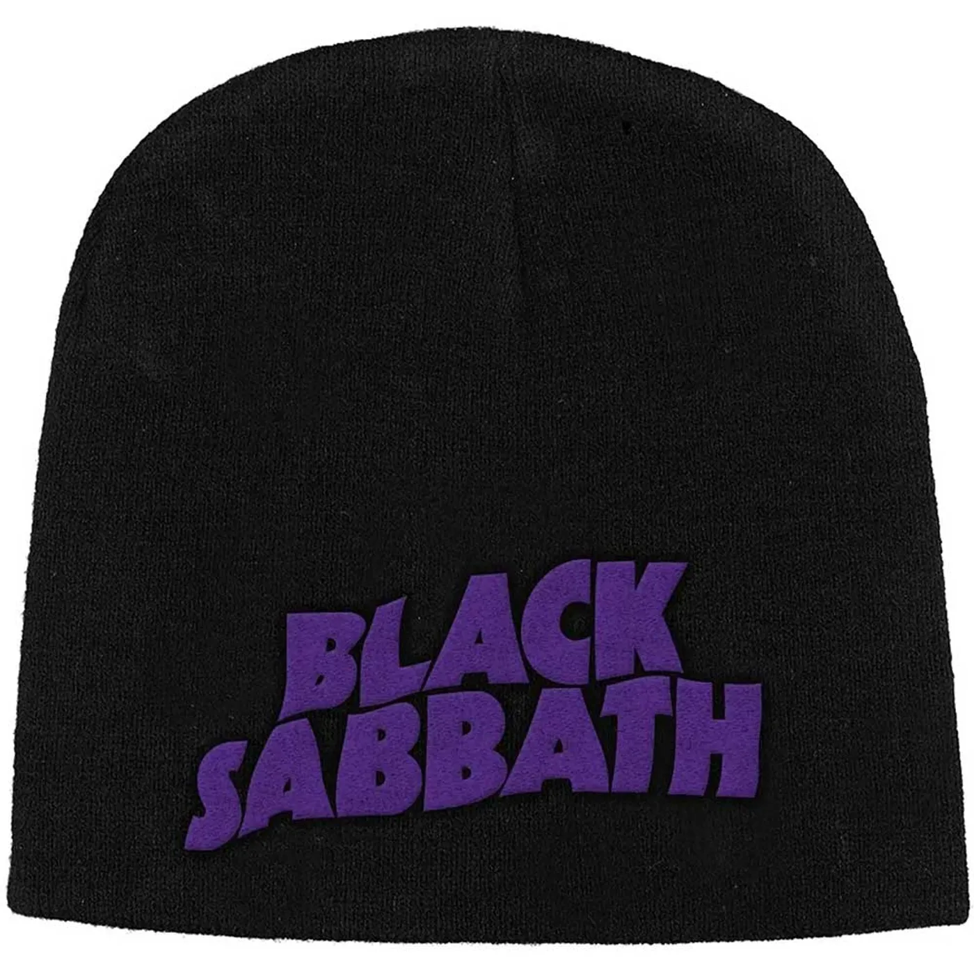 Black Sabbath Headwear Beanies - Purple Logo