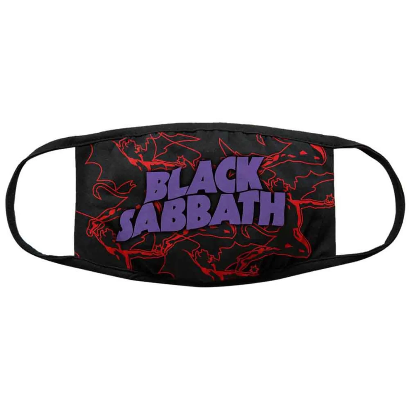 Black Sabbath Headwear Face Masks - Red Thunder V2
