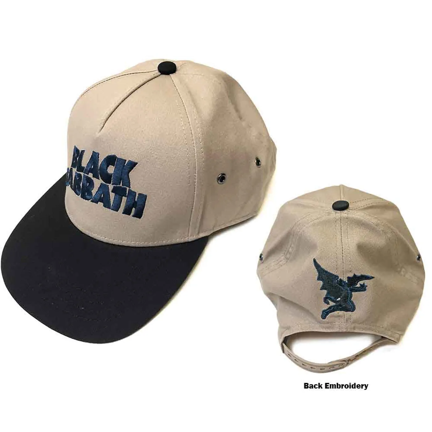 Black Sabbath Headwear Baseball Caps - Wavy Logo & Demon
