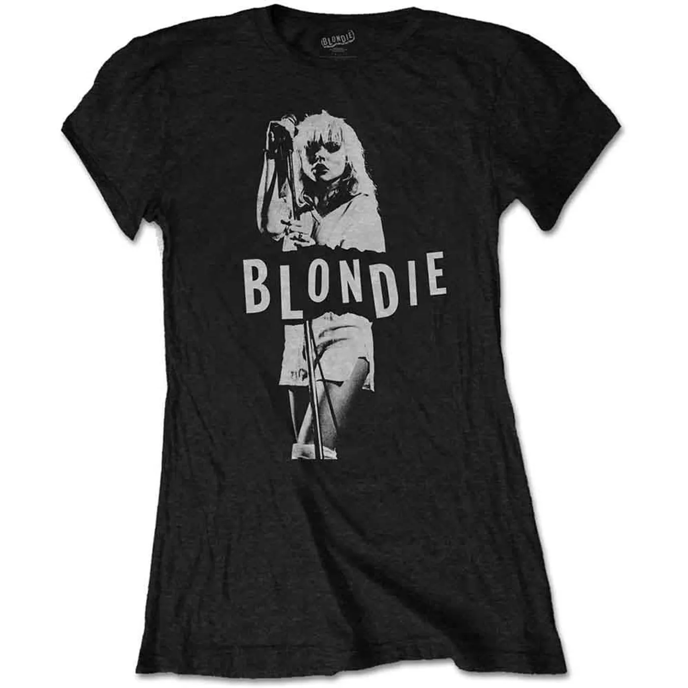 Blondie Woman's T Shirt - Mic Stand