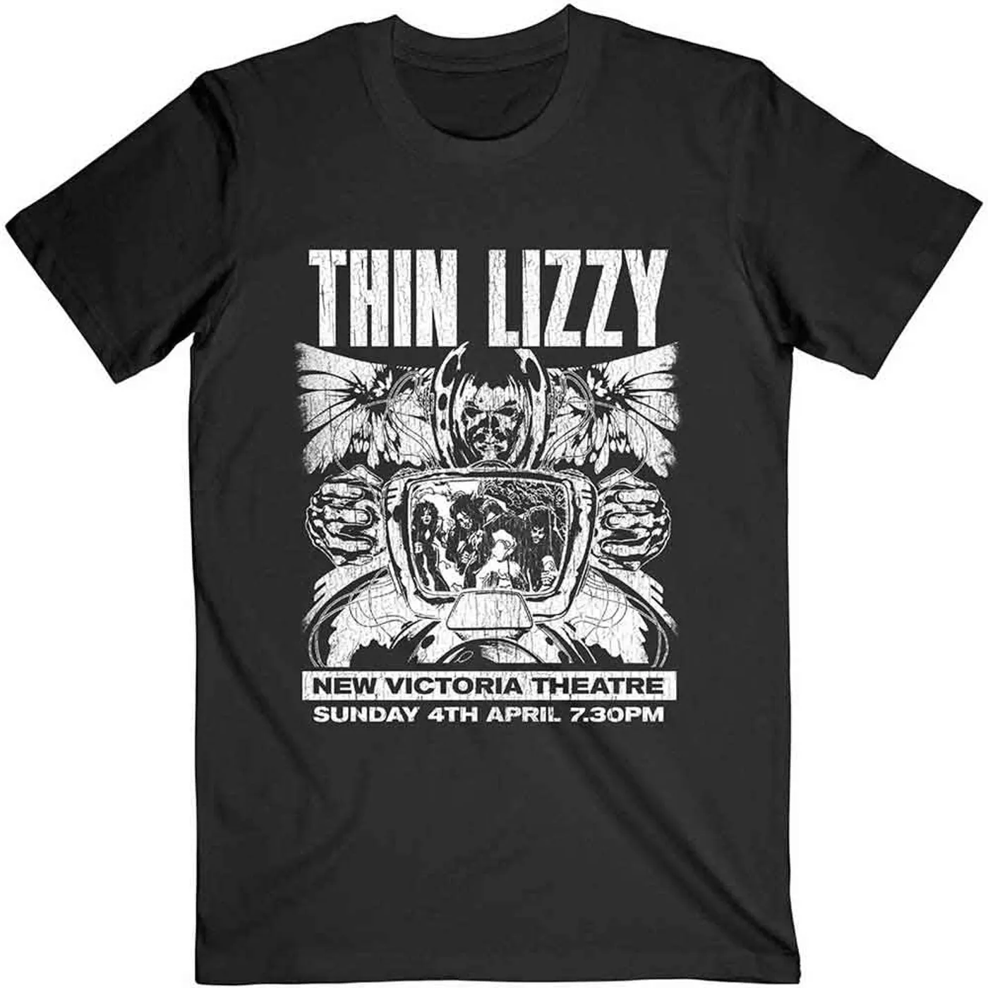 Thin Lizzy T Shirt - Jailbreak Flyer