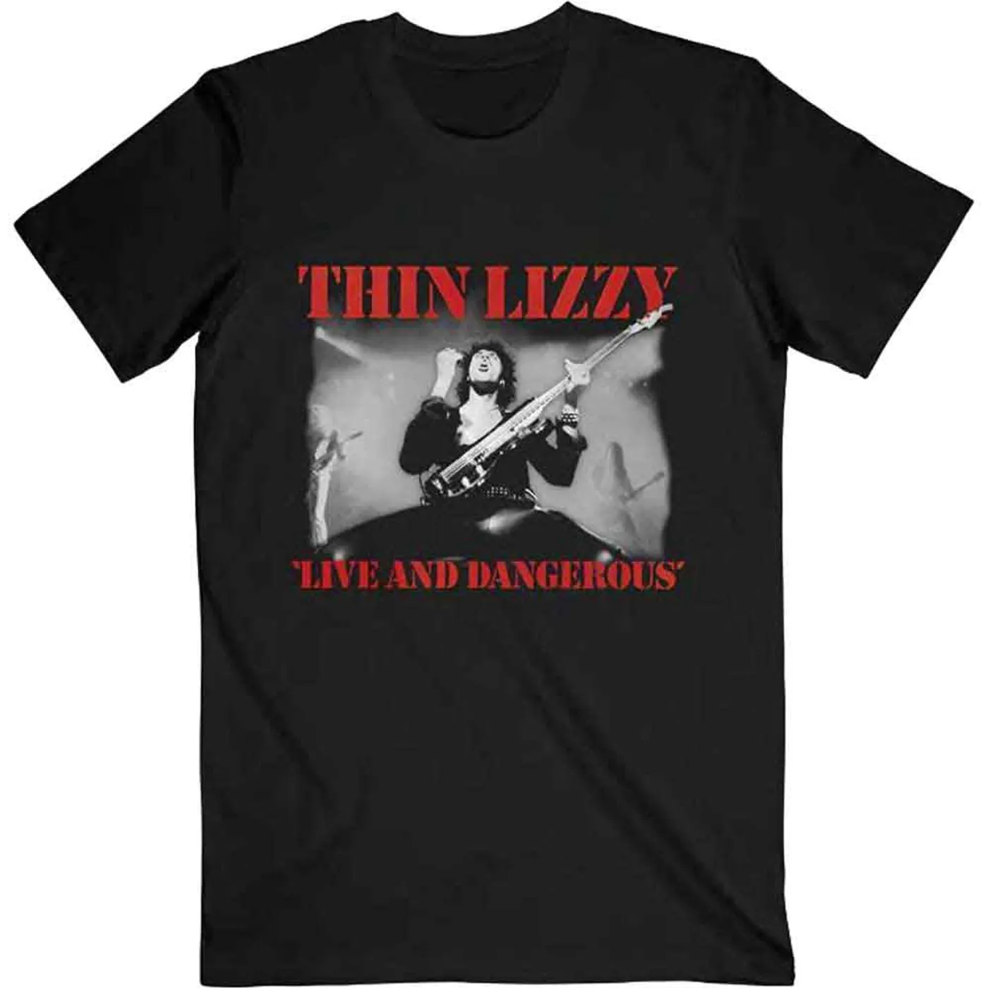 Thin Lizzy T Shirt - Live & Dangerous